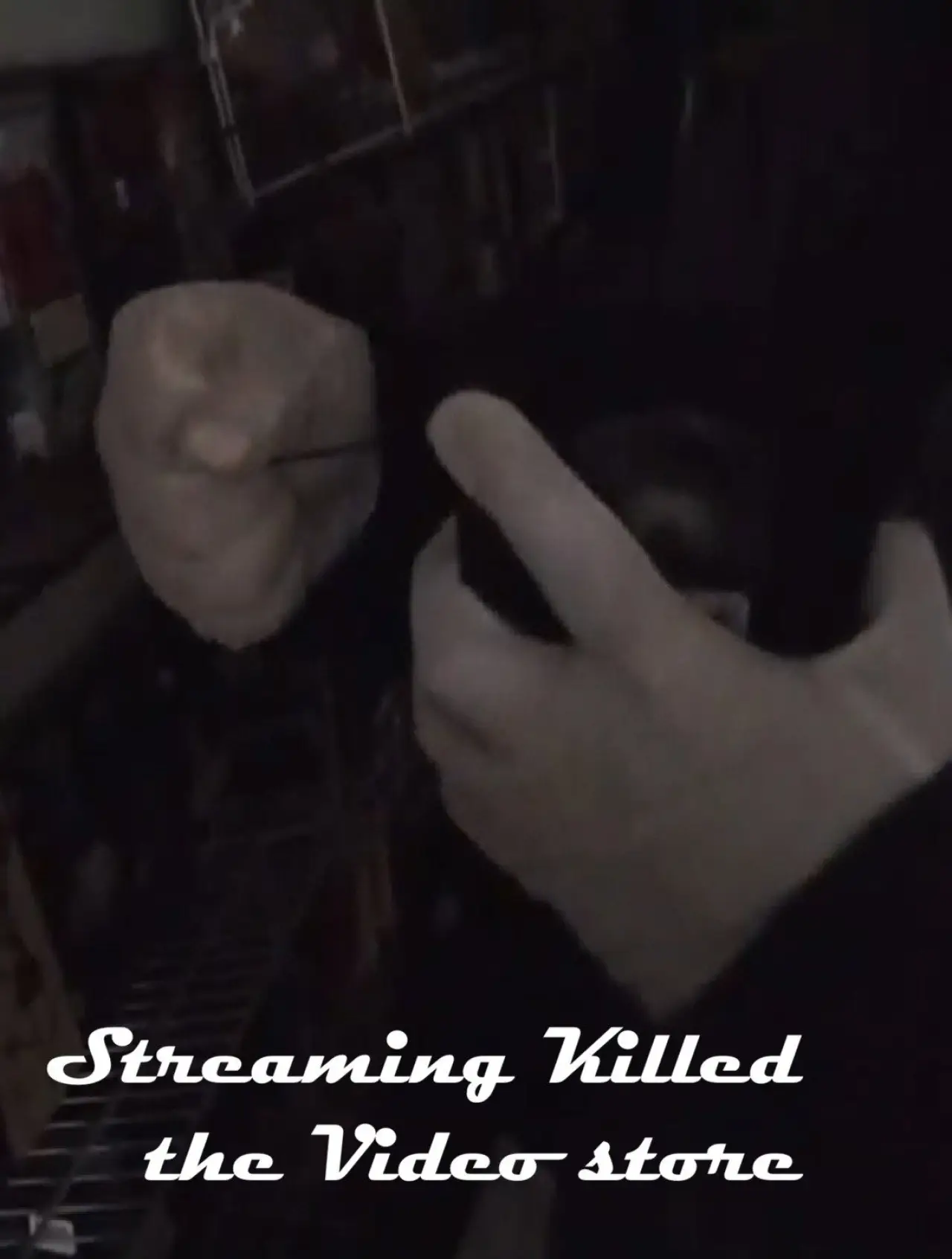 Movie poster "Streaming Killed the Video Store*"