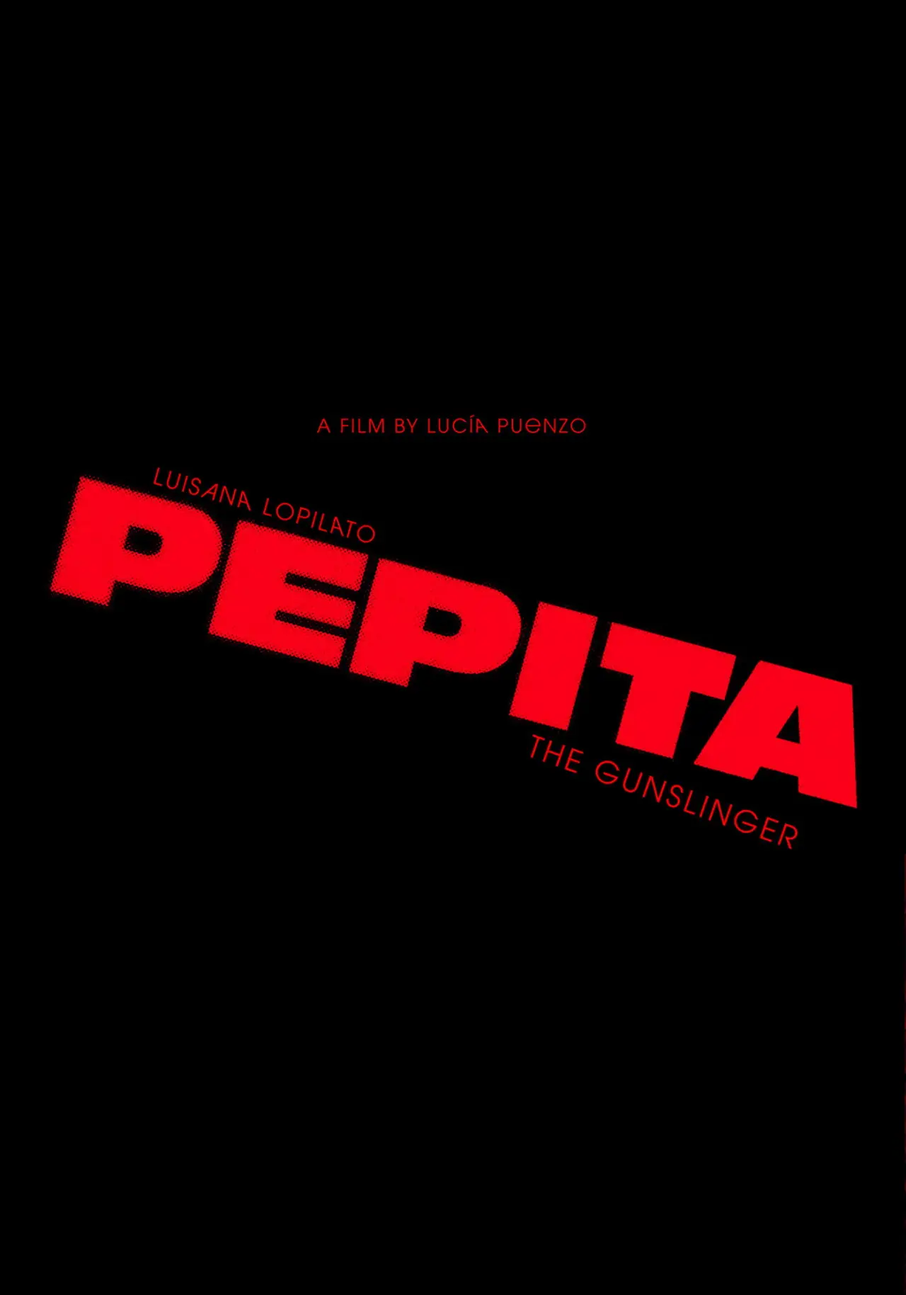Movie poster "Pepita the Gunslinger"