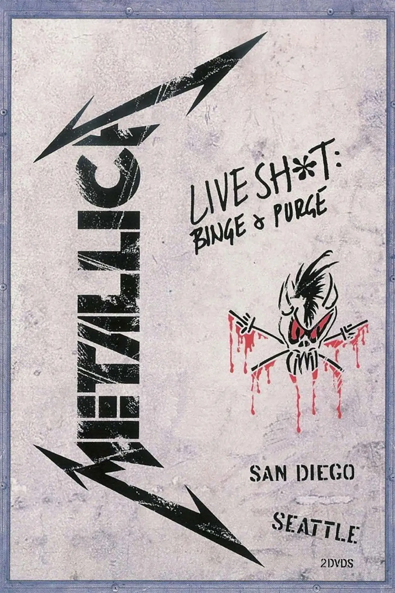 Movie poster "Metallica: Live Shit - Binge & Purge"