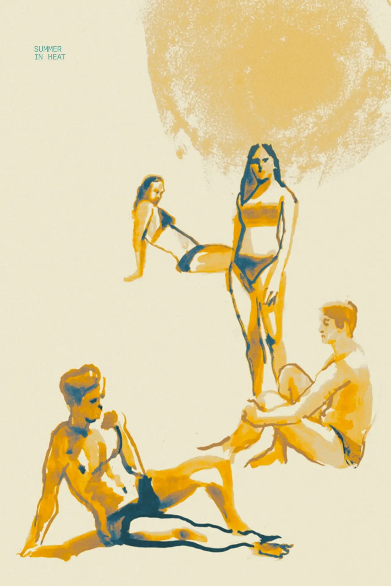 Movie poster "Summer in Heat"