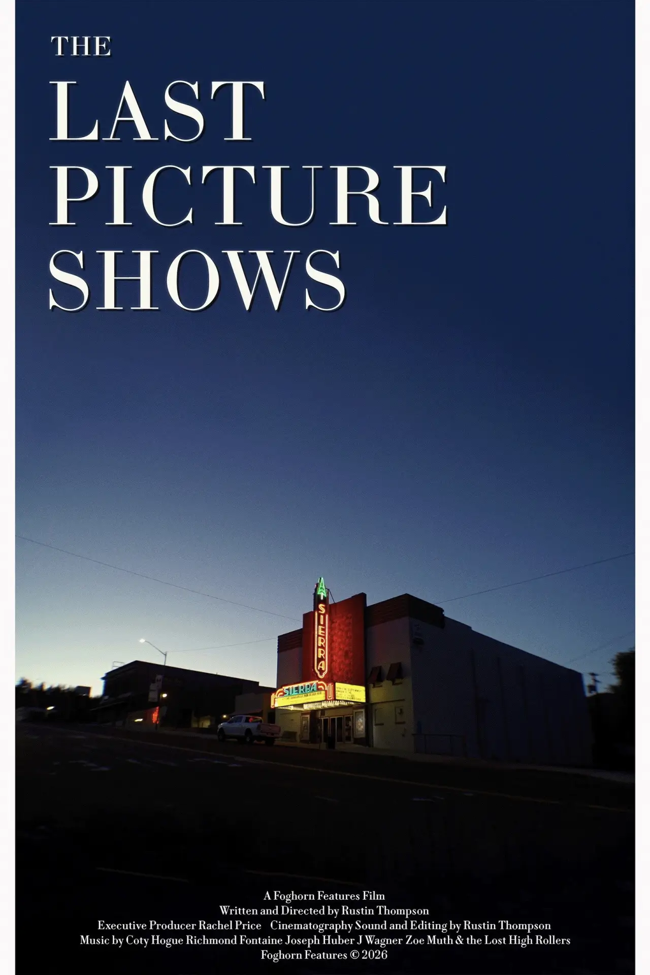 Movie poster "The Last Picture Shows"