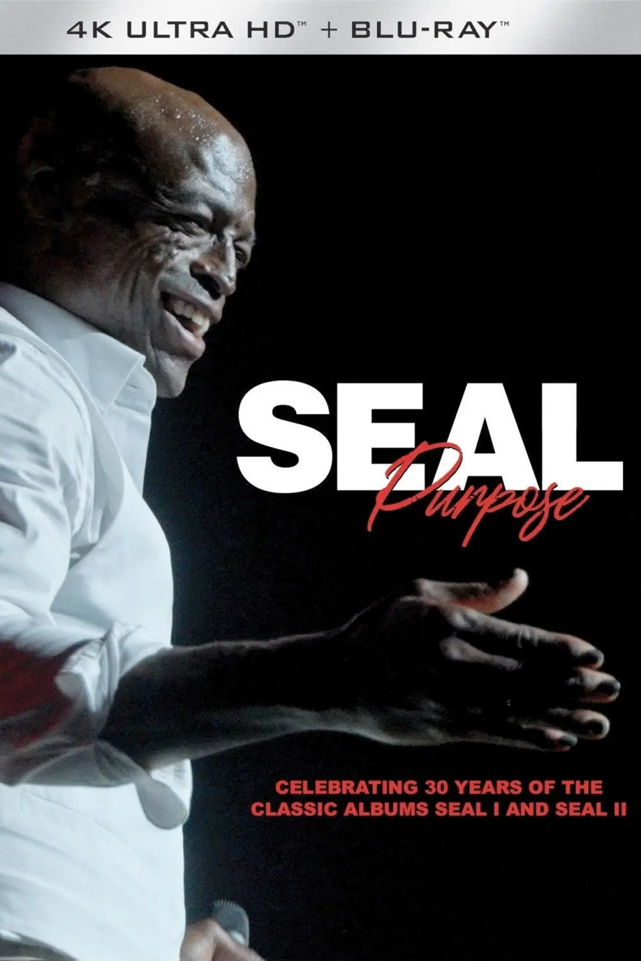 Movie poster "Seal – Purpose: Celebrating 30 Years of the Classic Albums Seal and Seal II (2025/2026)"