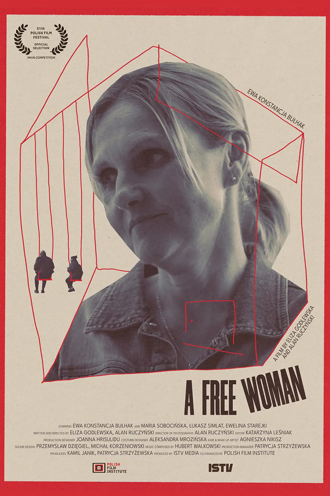 Movie poster "A Free Woman"