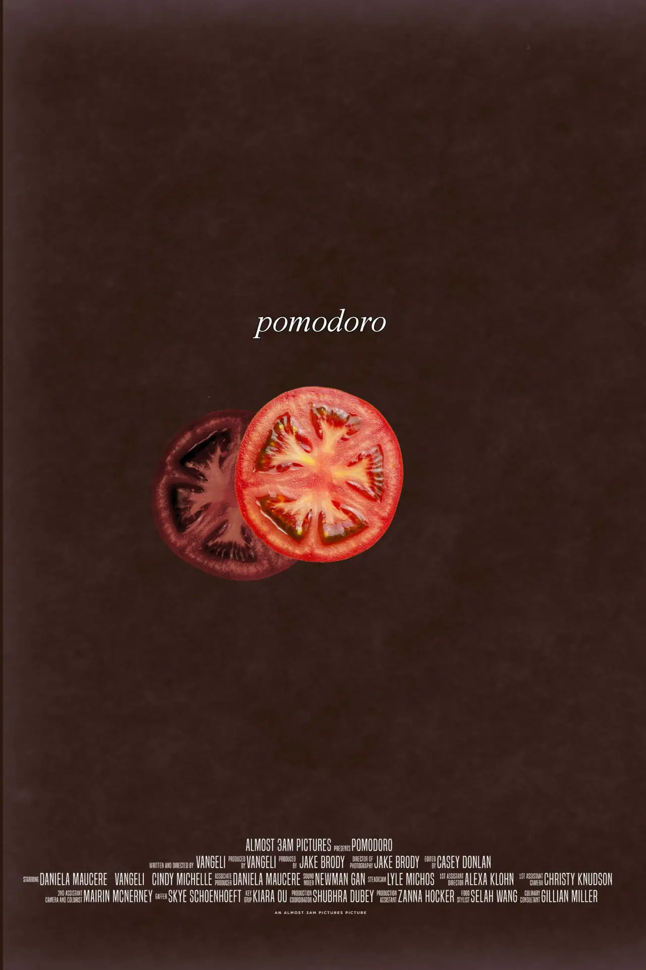 Movie poster "Pomodoro"