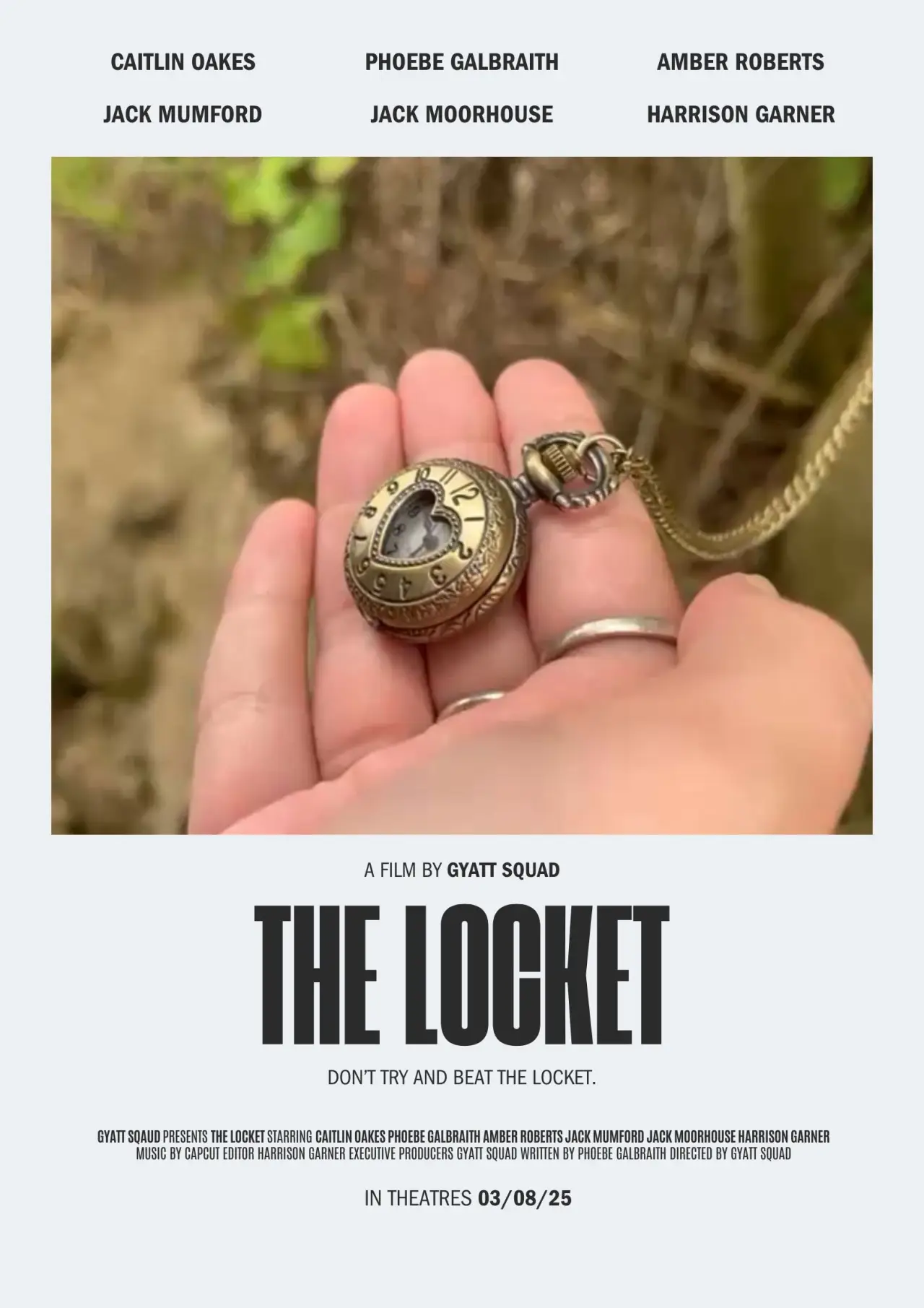 Movie poster "The Locket"