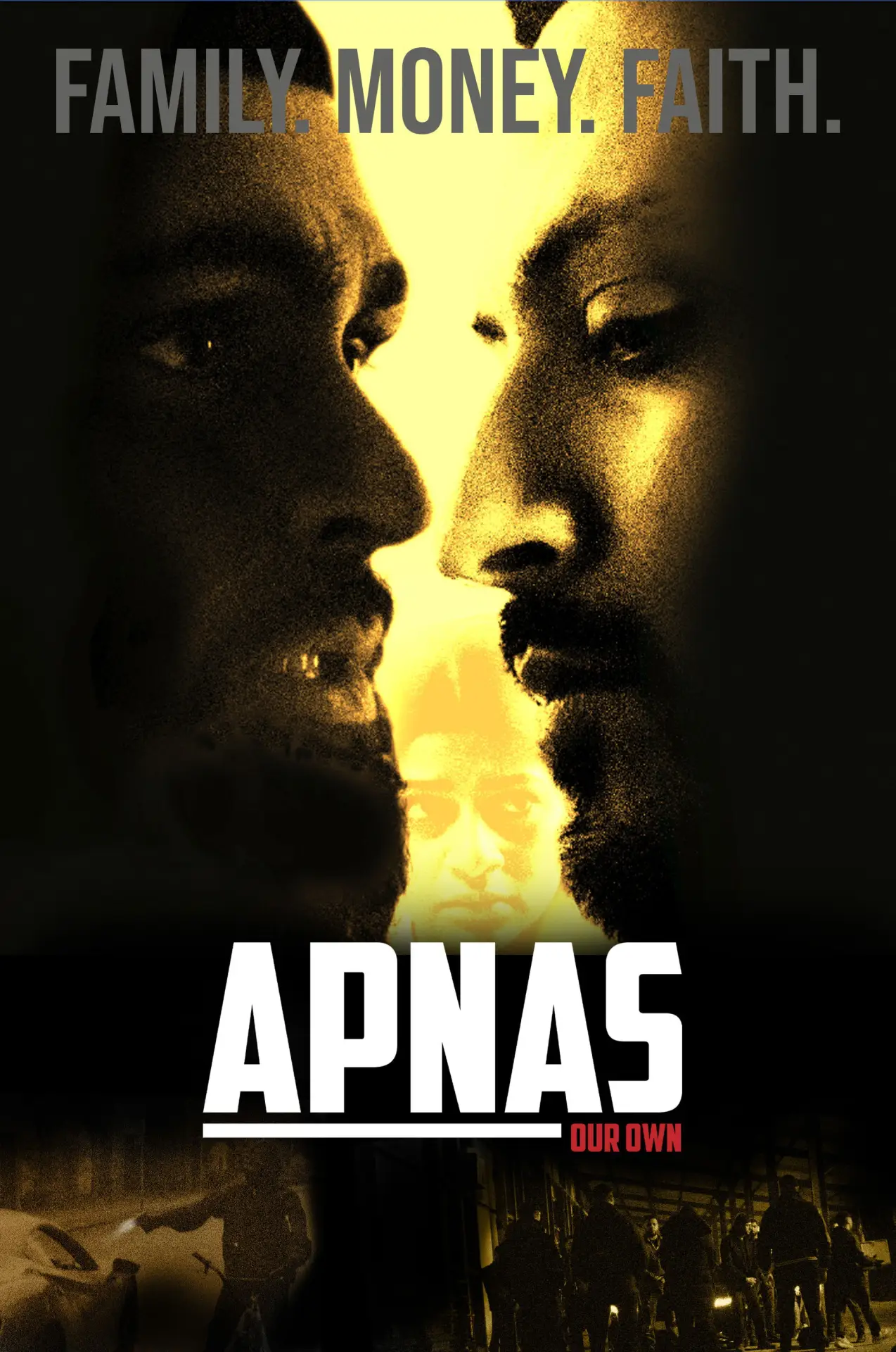 Movie poster "Apnas"