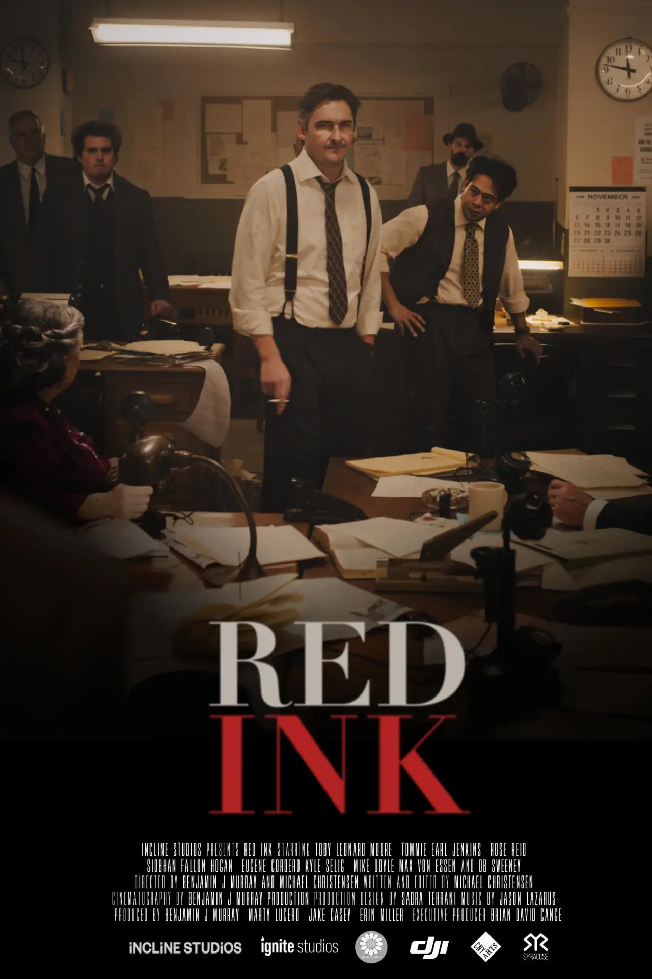 Movie poster "Red Ink"