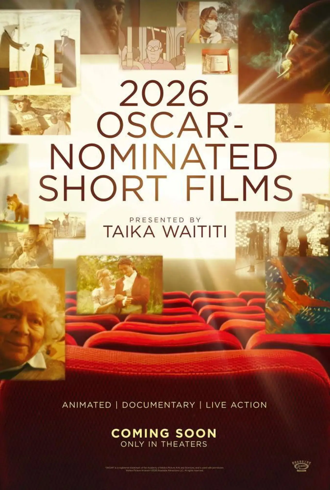 Movie poster "2026 Oscar-Nominated Short Films: Documentary"