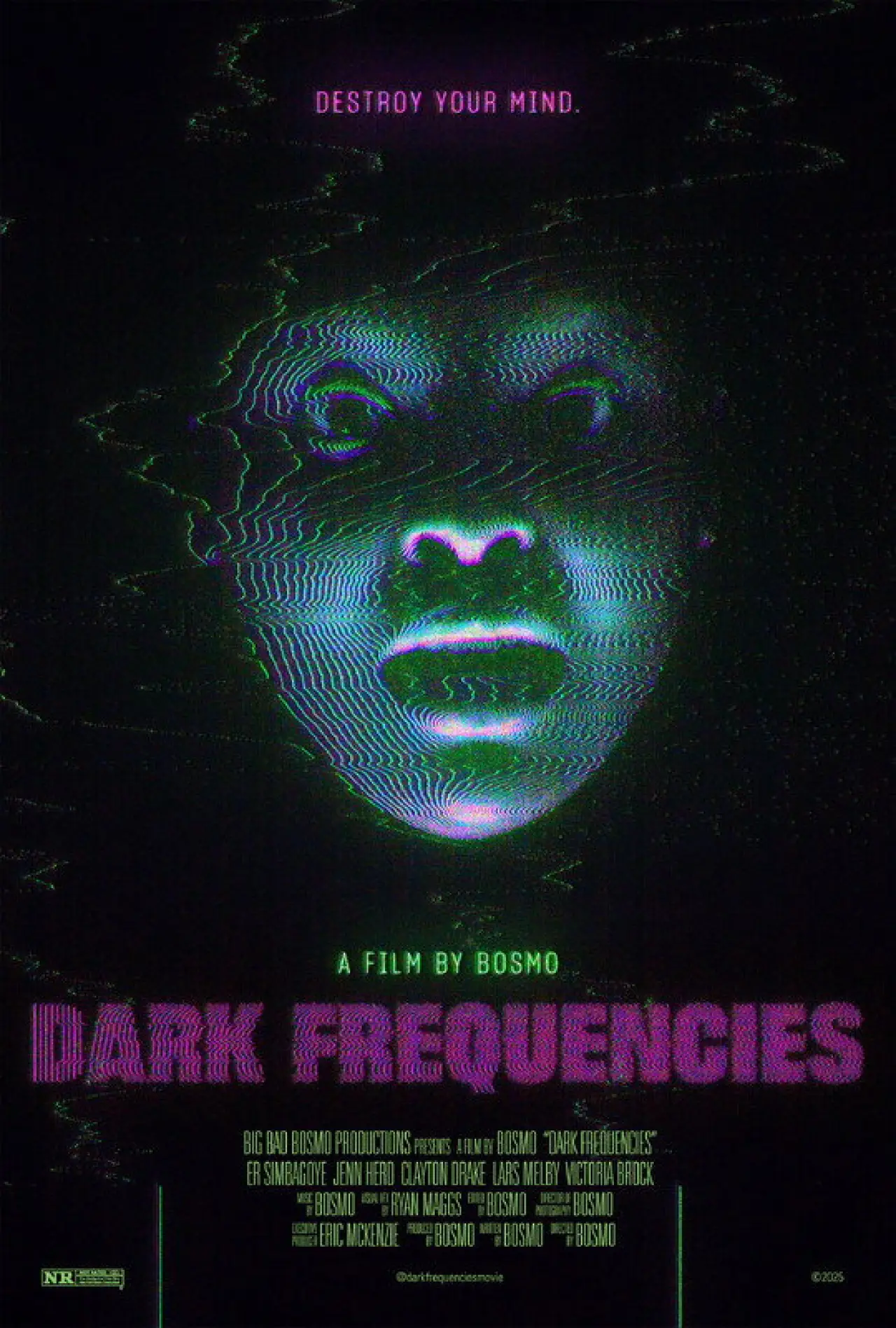 Movie poster "Dark Frequencies"
