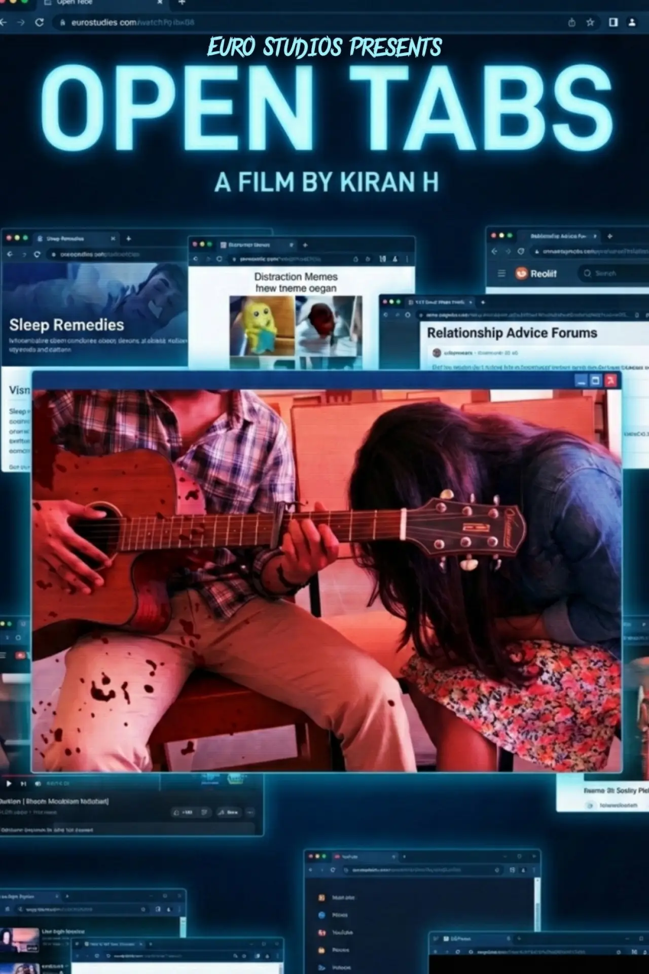 Movie poster "Open Tabs"