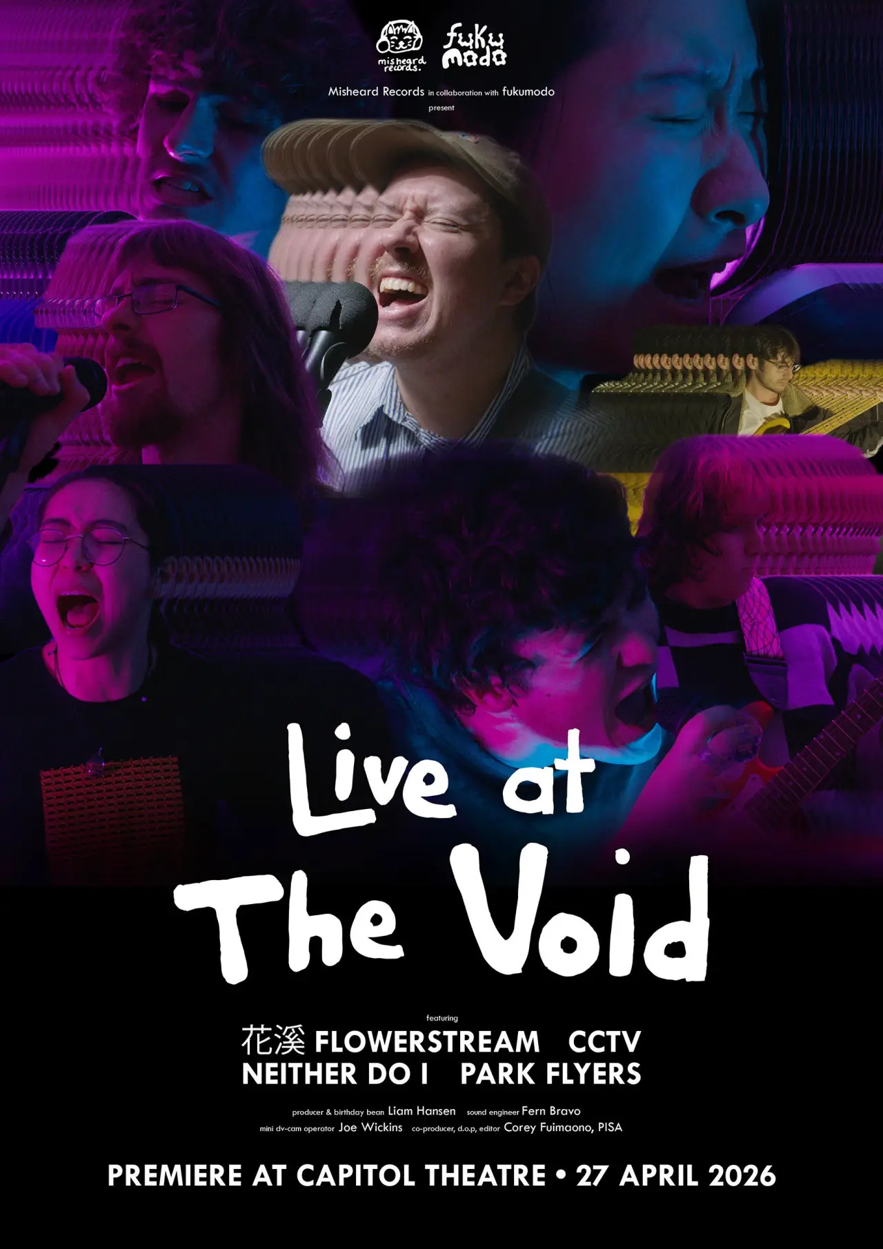 Movie poster "Live At The Void"