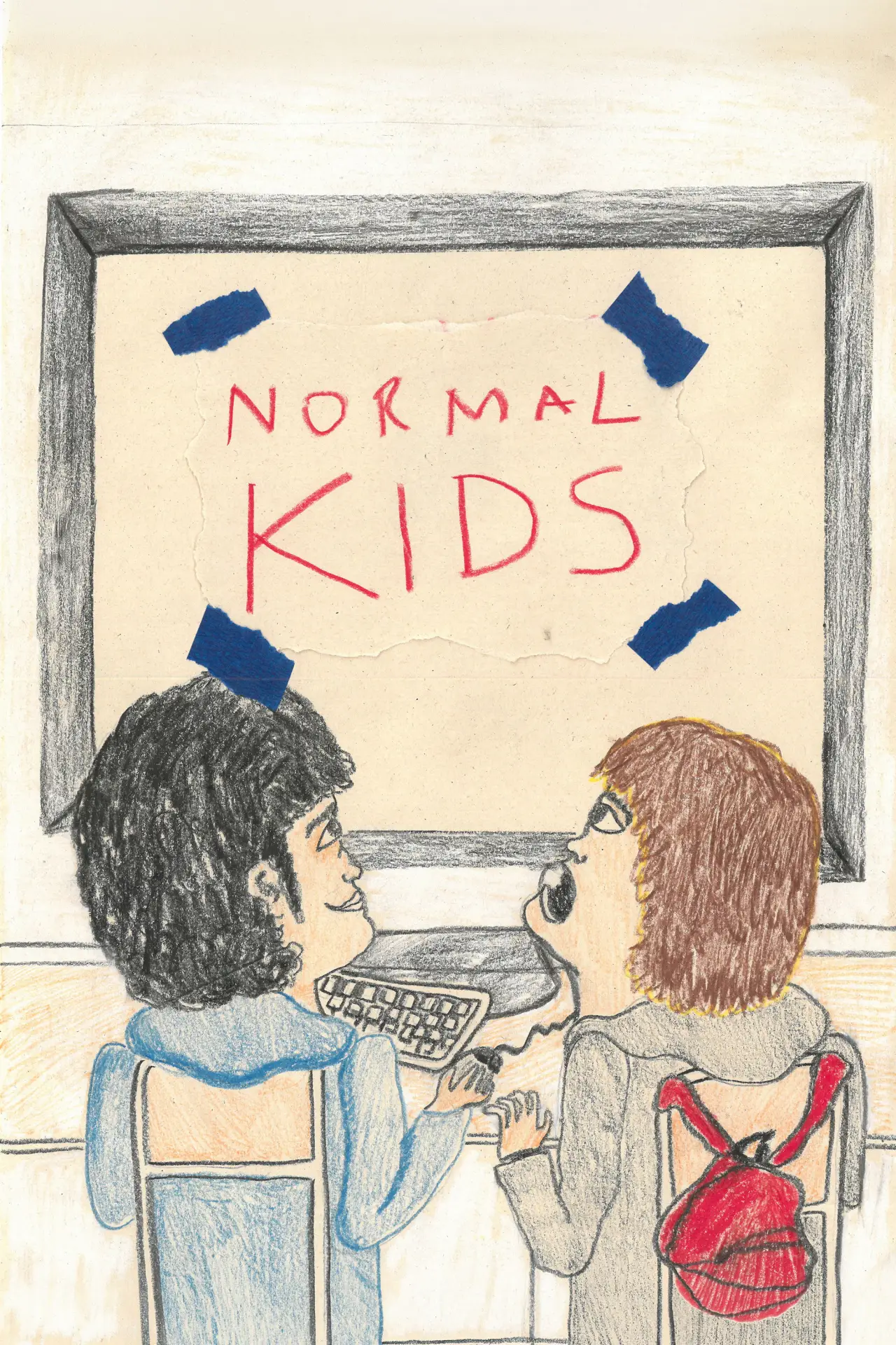 Movie poster "Chicos Normales"