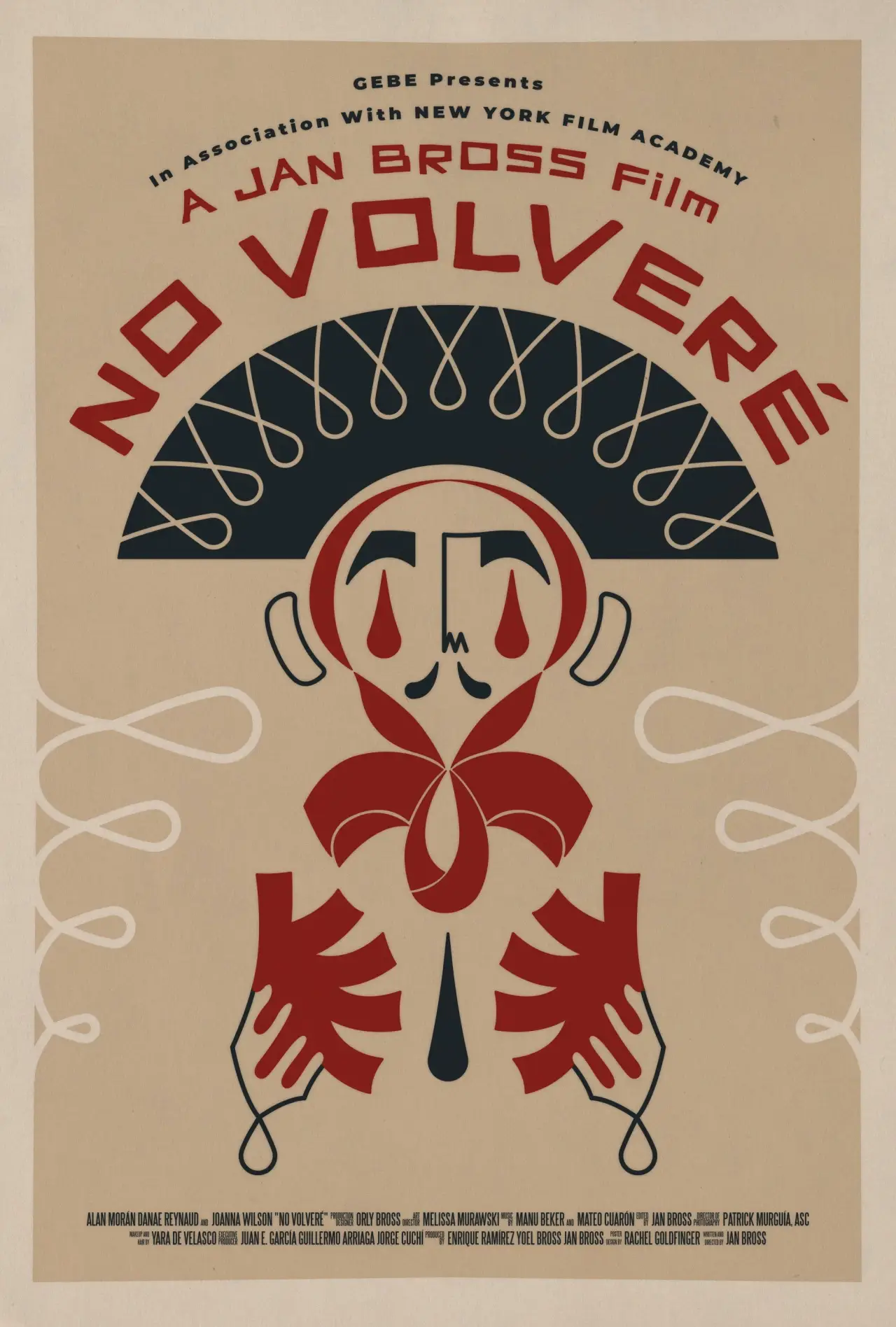 Movie poster "No Volveré"