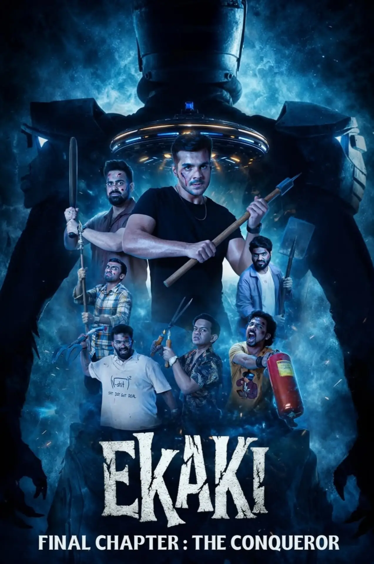 Movie poster "Ekaki : The Conqueror"