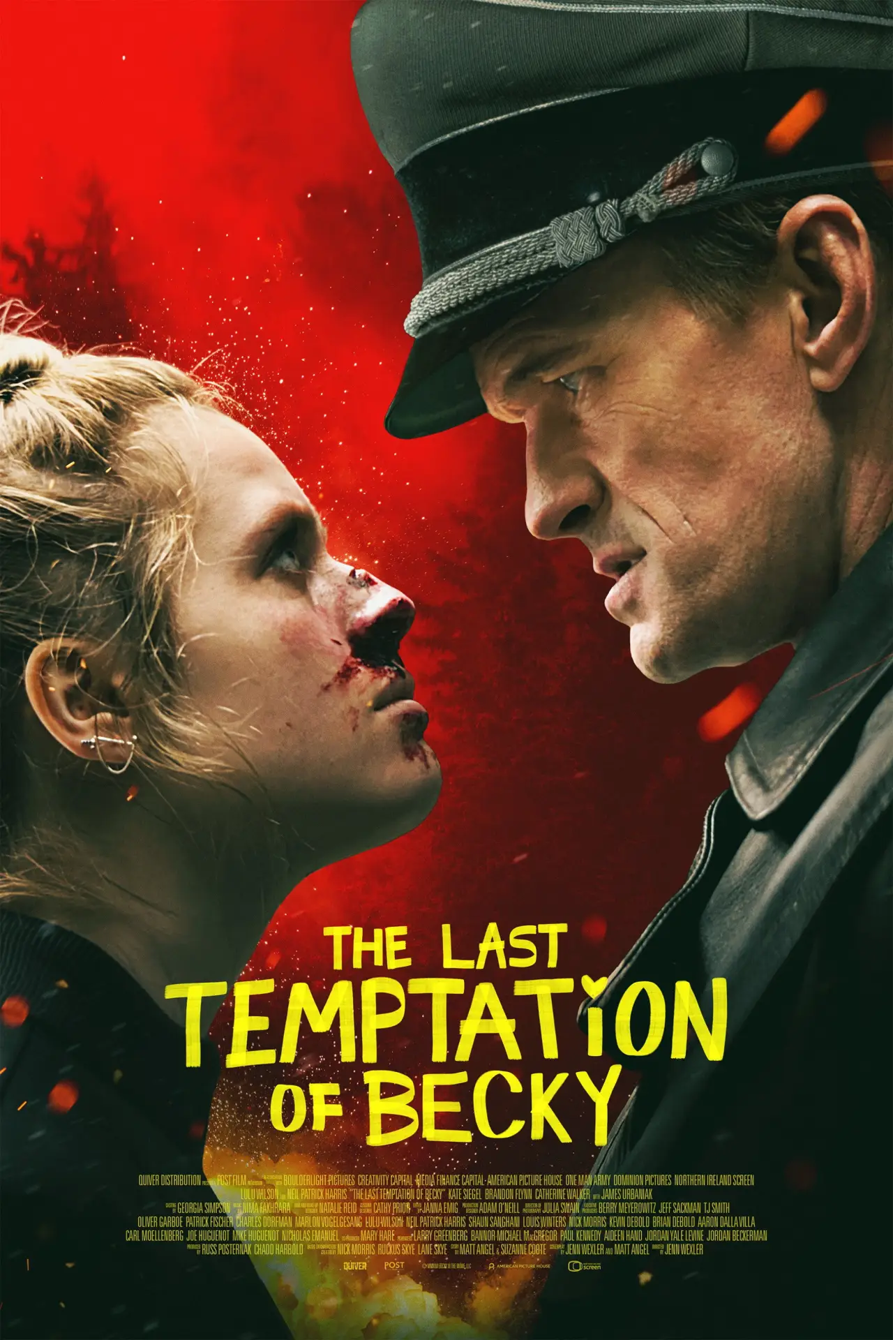 Movie poster "The Last Temptation of Becky"