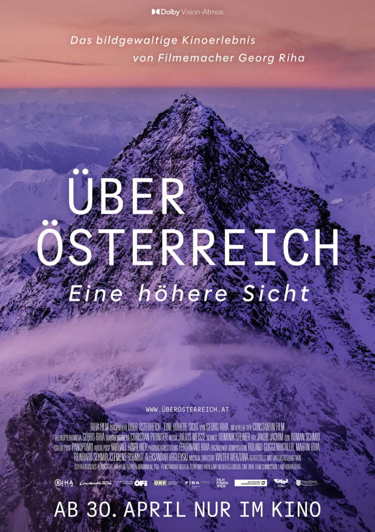 Movie poster "Über Österreich – Eine höhere Sicht"