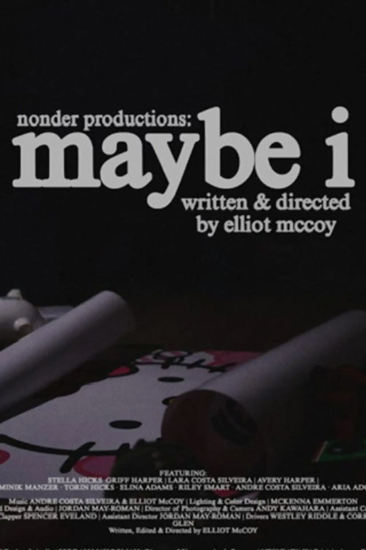 Movie poster "Maybe I"