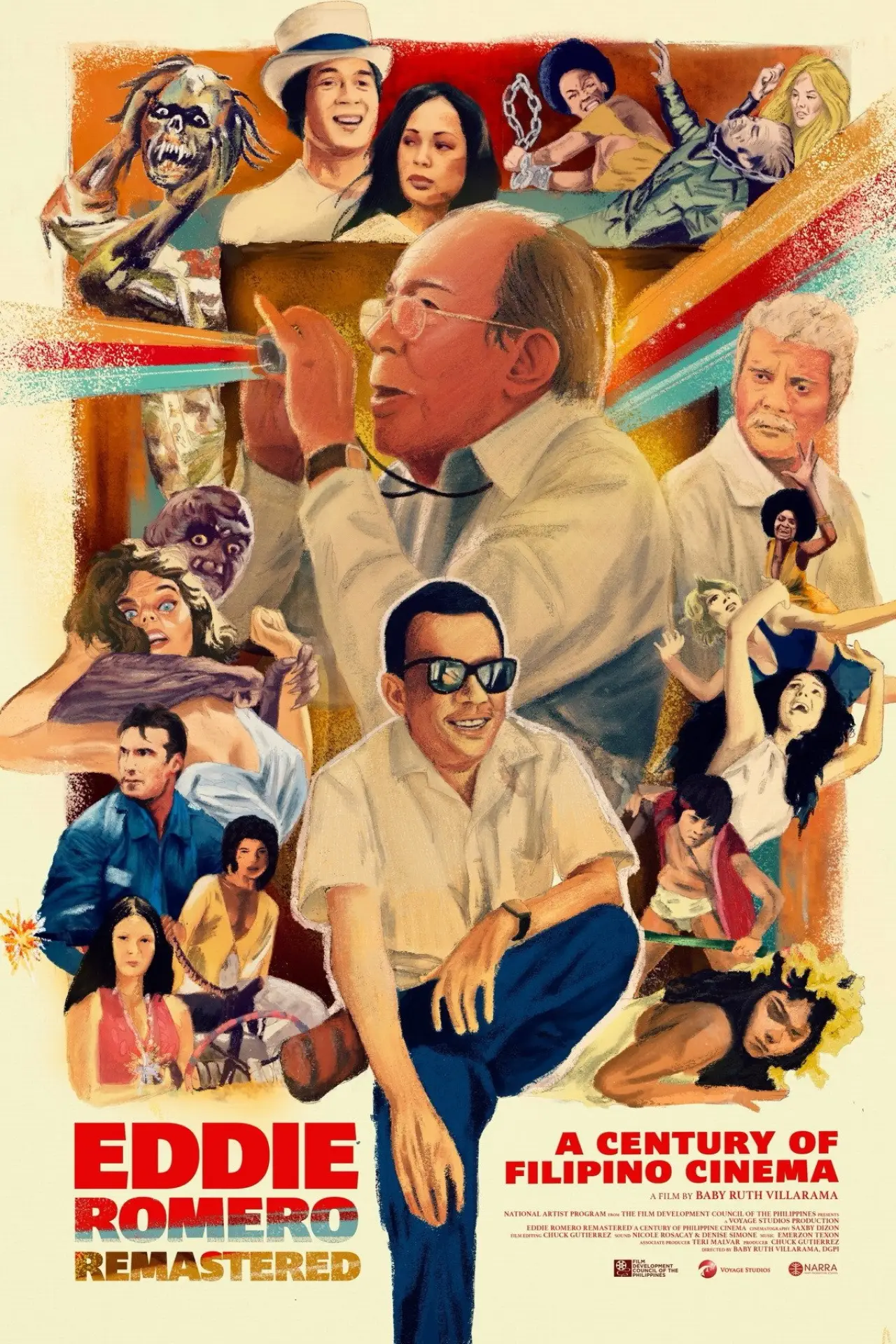 Movie poster "Eddie Romero Remastered: A Century of Filipino Cinema"