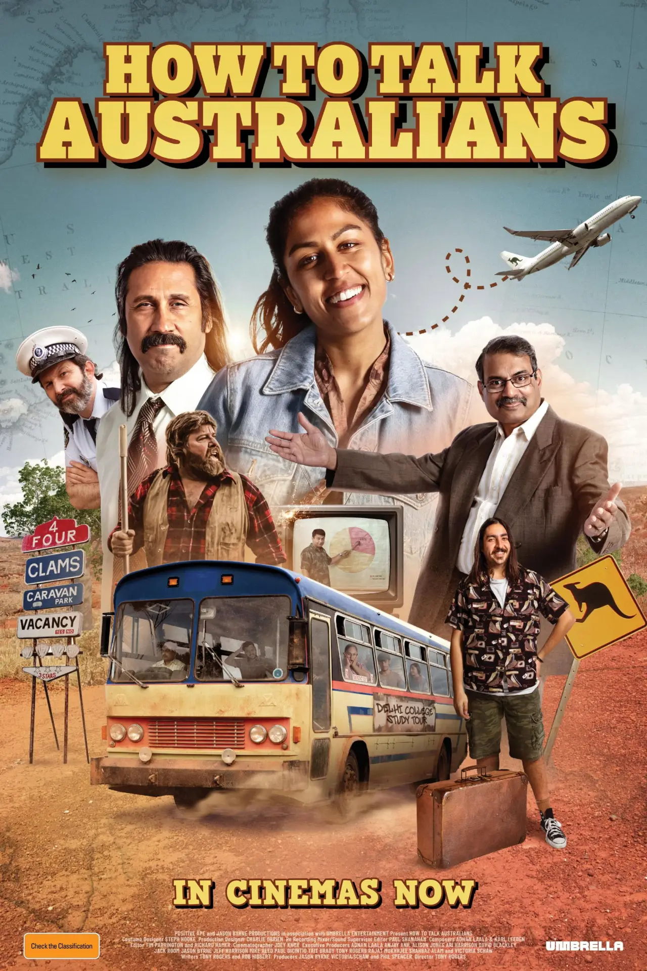 Movie poster "How to Talk Australians: The Movie"