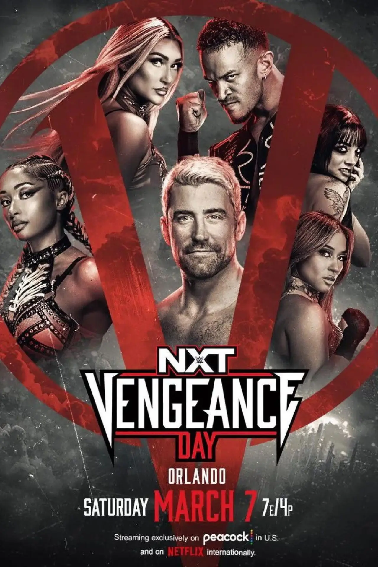 Movie poster "NXT Vengeance Day 2026"