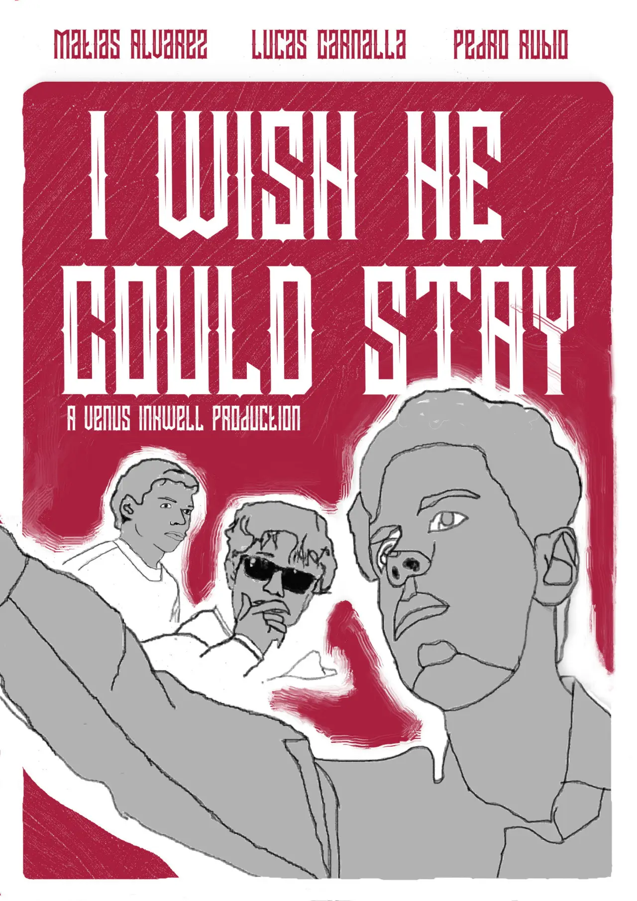 Movie poster "I Wish He Could Stay"