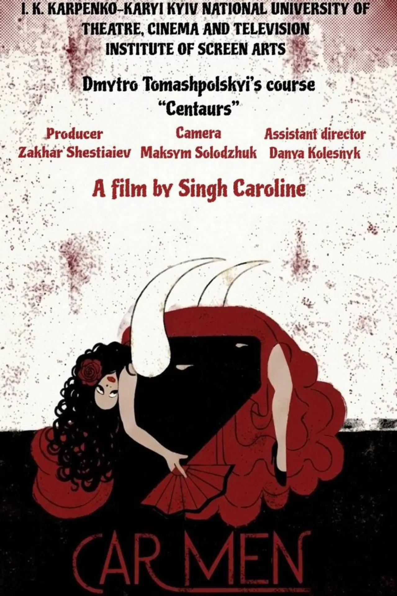 Movie poster "Carmen"