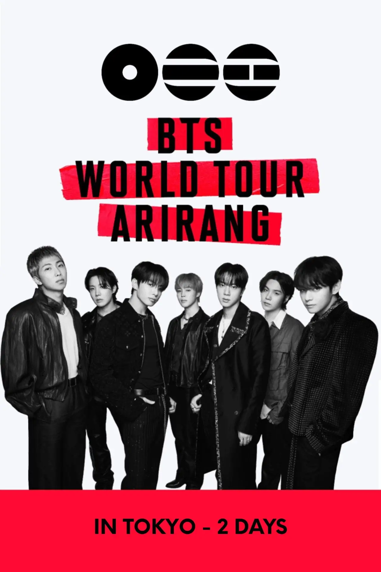 Movie poster "BTS WORLD TOUR [ARIRANG] in Japan"