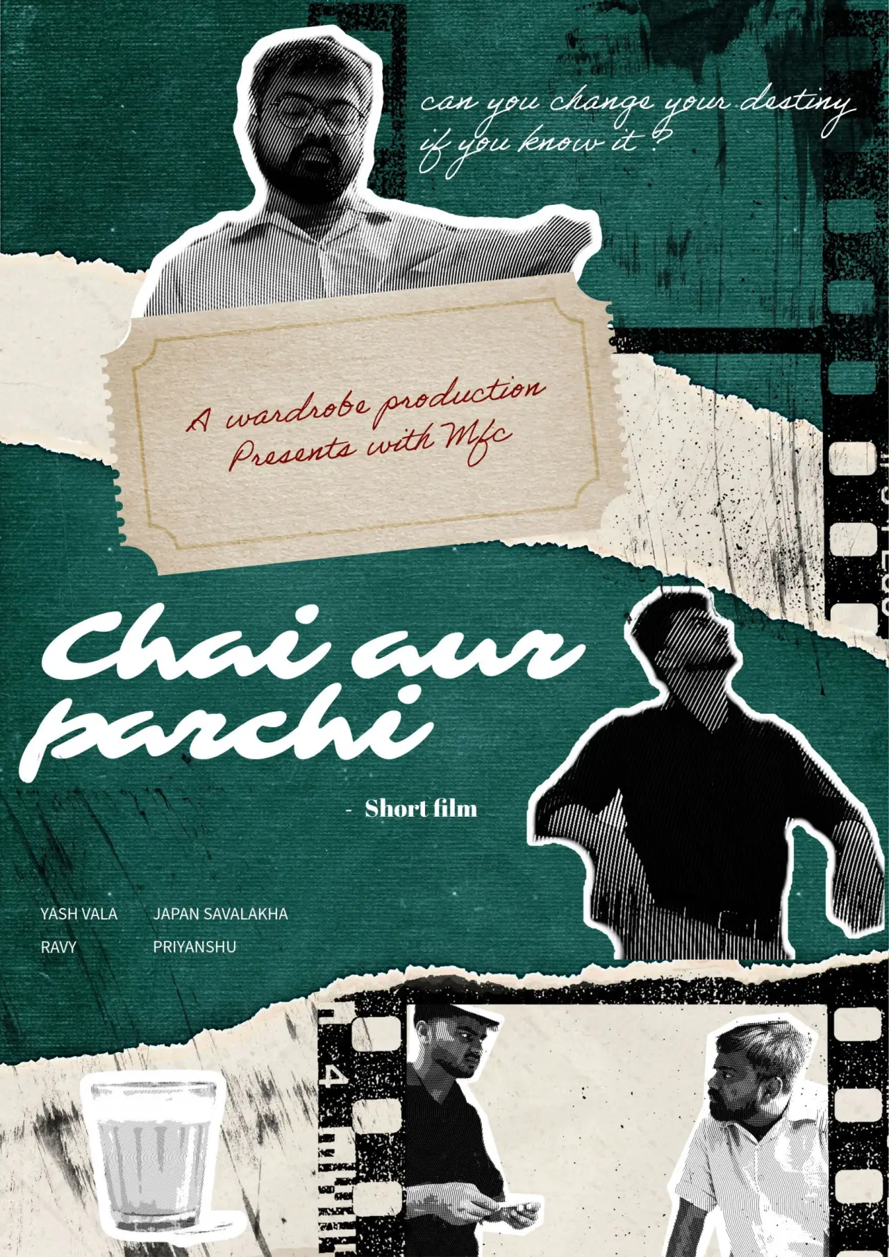 Movie poster "Chai aur Parchi"