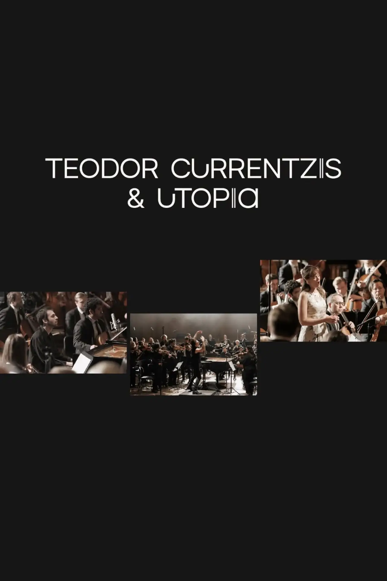 Movie poster "Teodor Currentzis conducts Brahms and Mahler"
