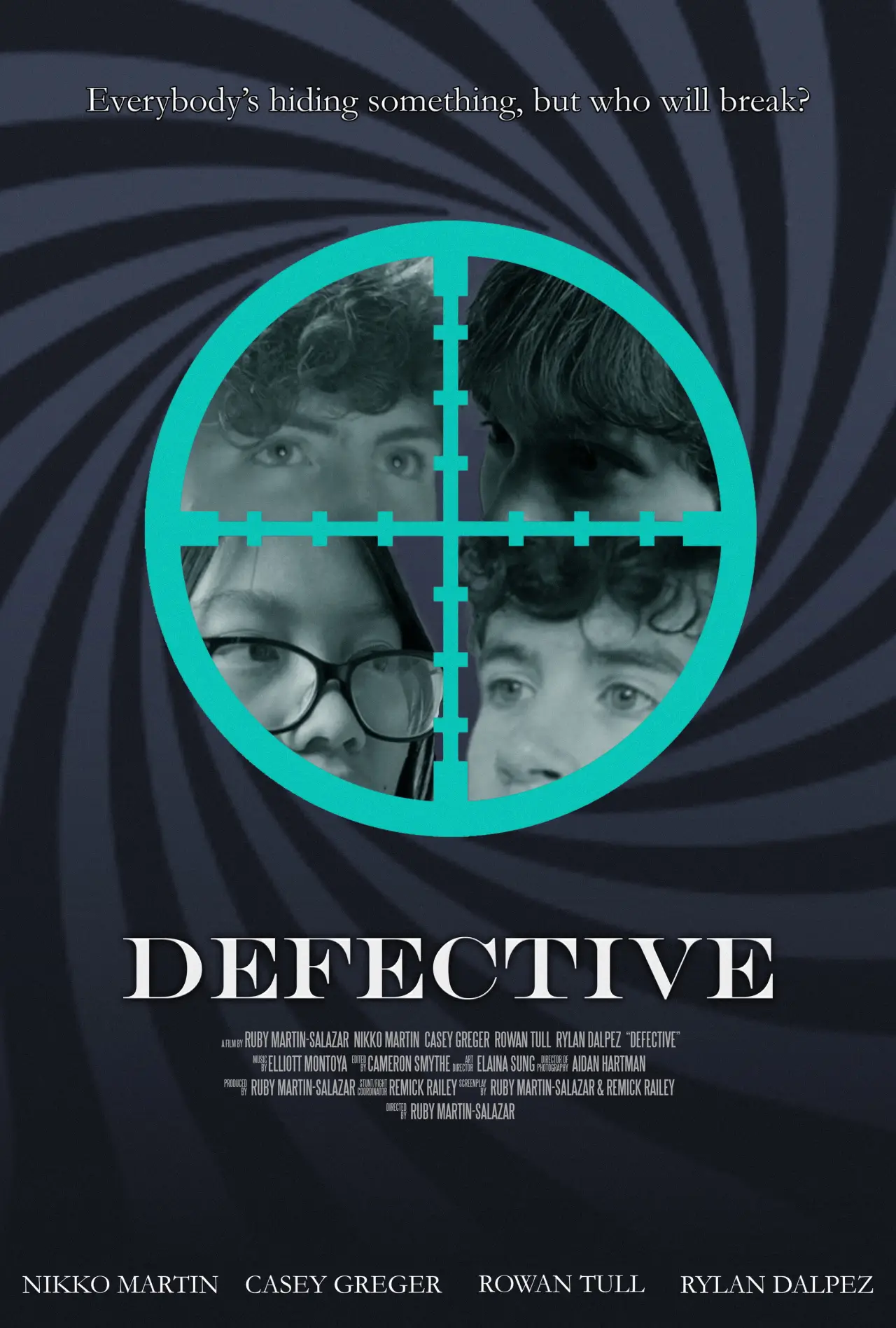 Movie poster "DEFECTIVE"