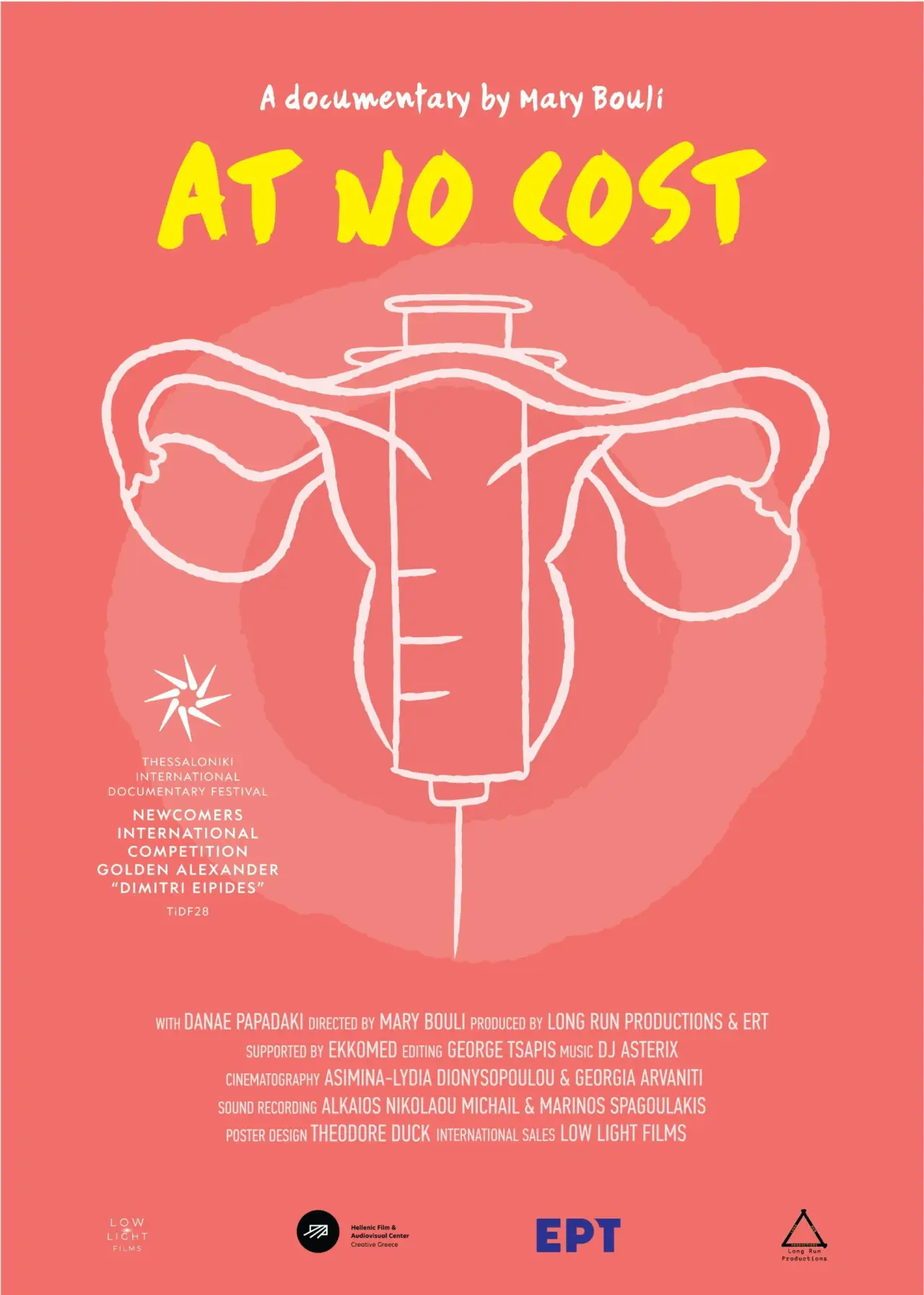 Movie poster "At No Cost"