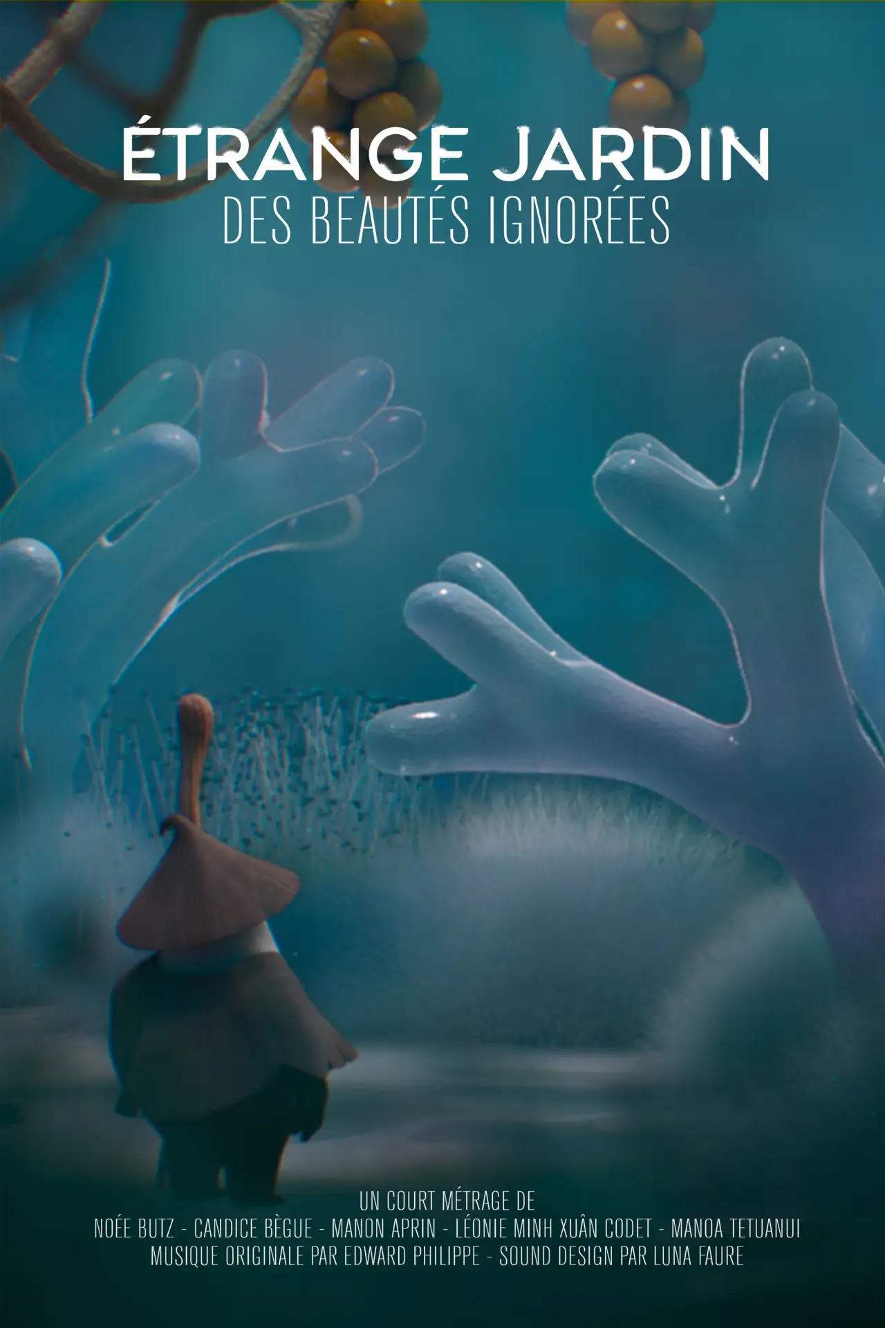 Movie poster "Étrange jardin des beautés ignorées"
