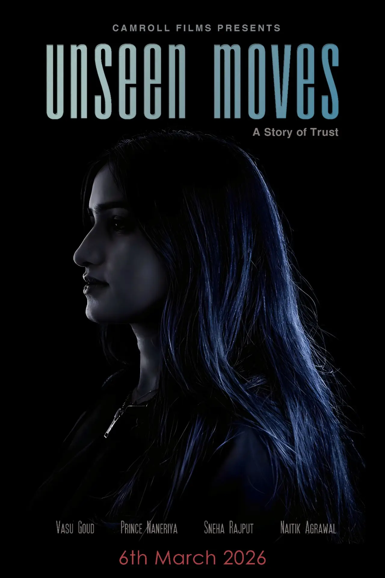 Movie poster "Unseen Moves: A story of trust"