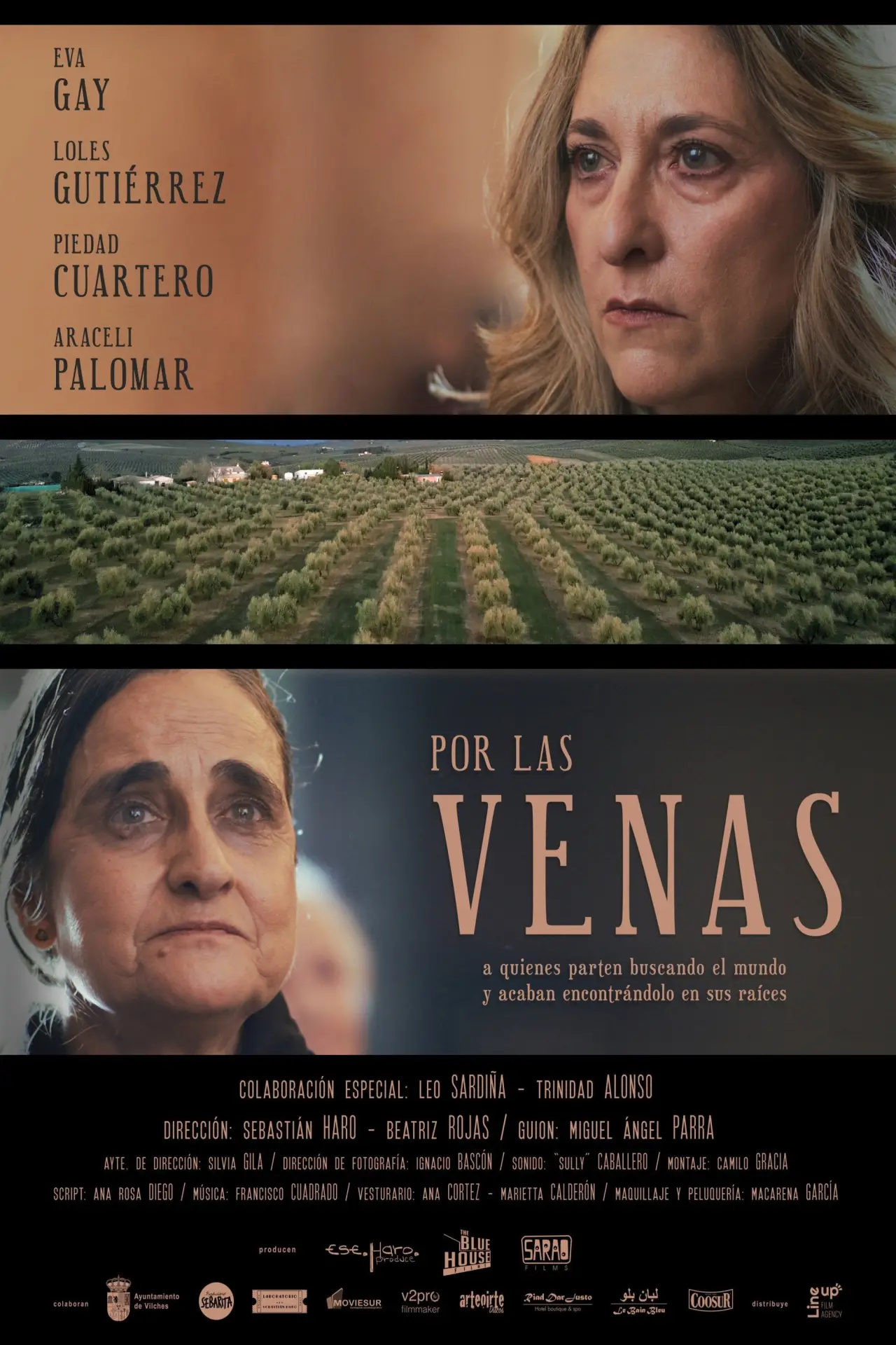 Movie poster "Por las venas"