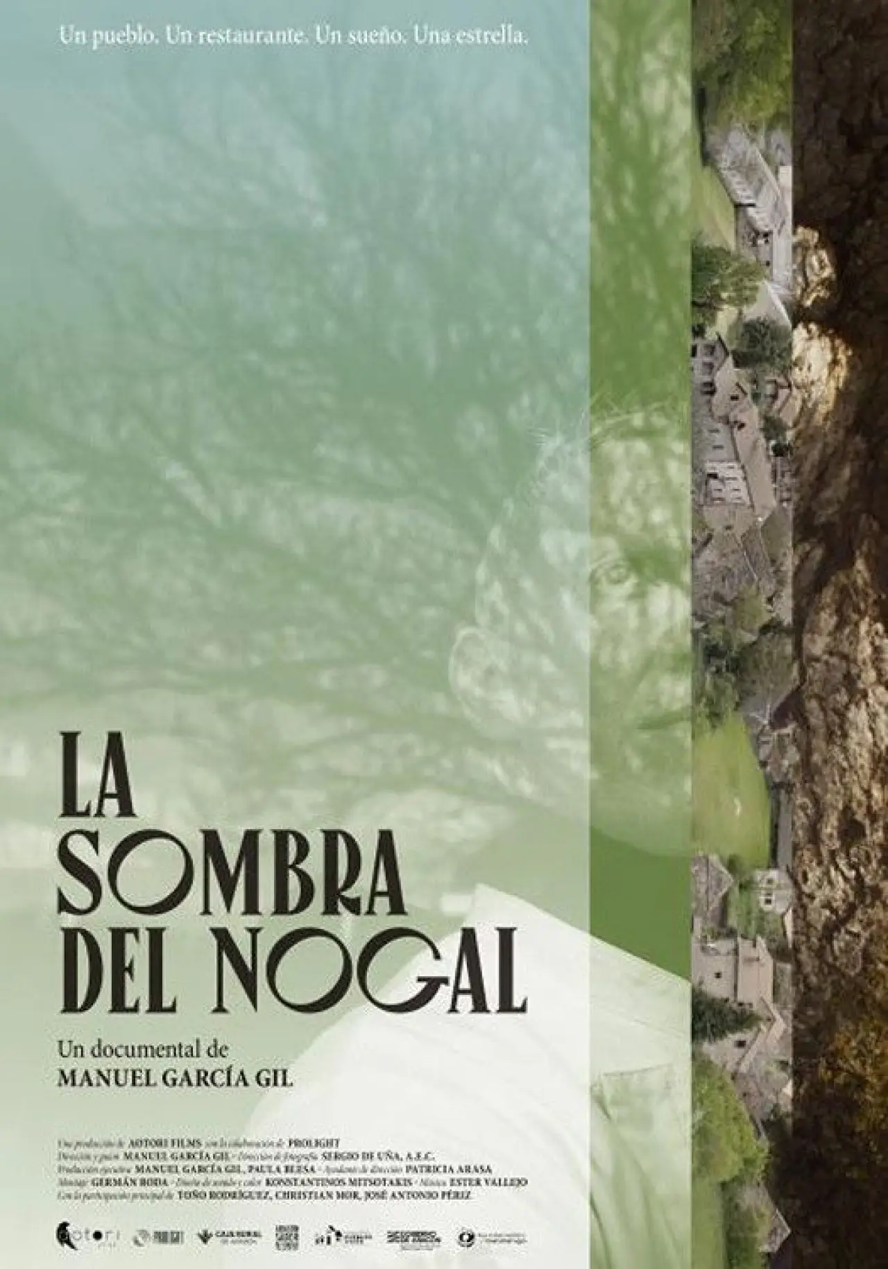 Movie poster "La sombra del nogal"
