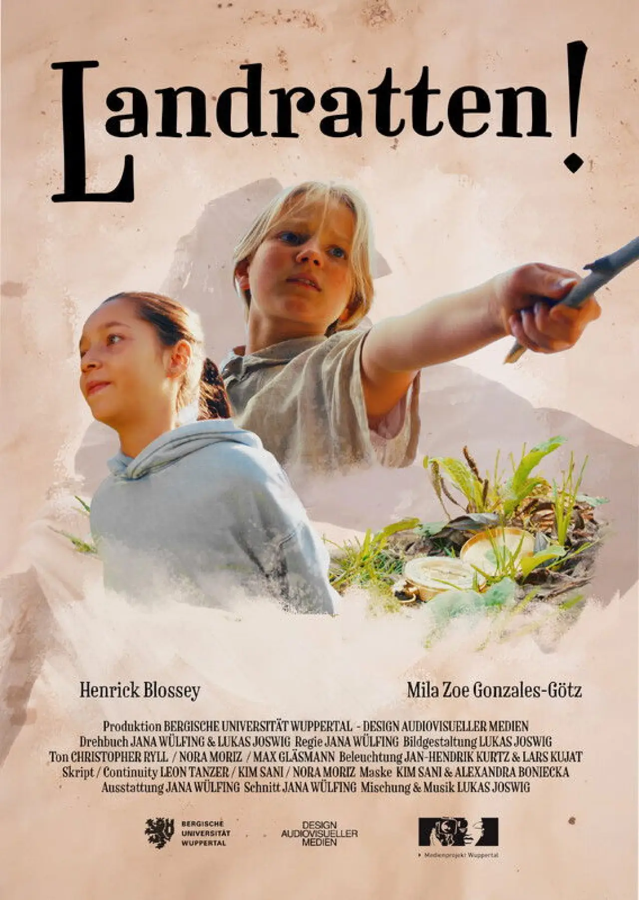 Movie poster "Landratten!"