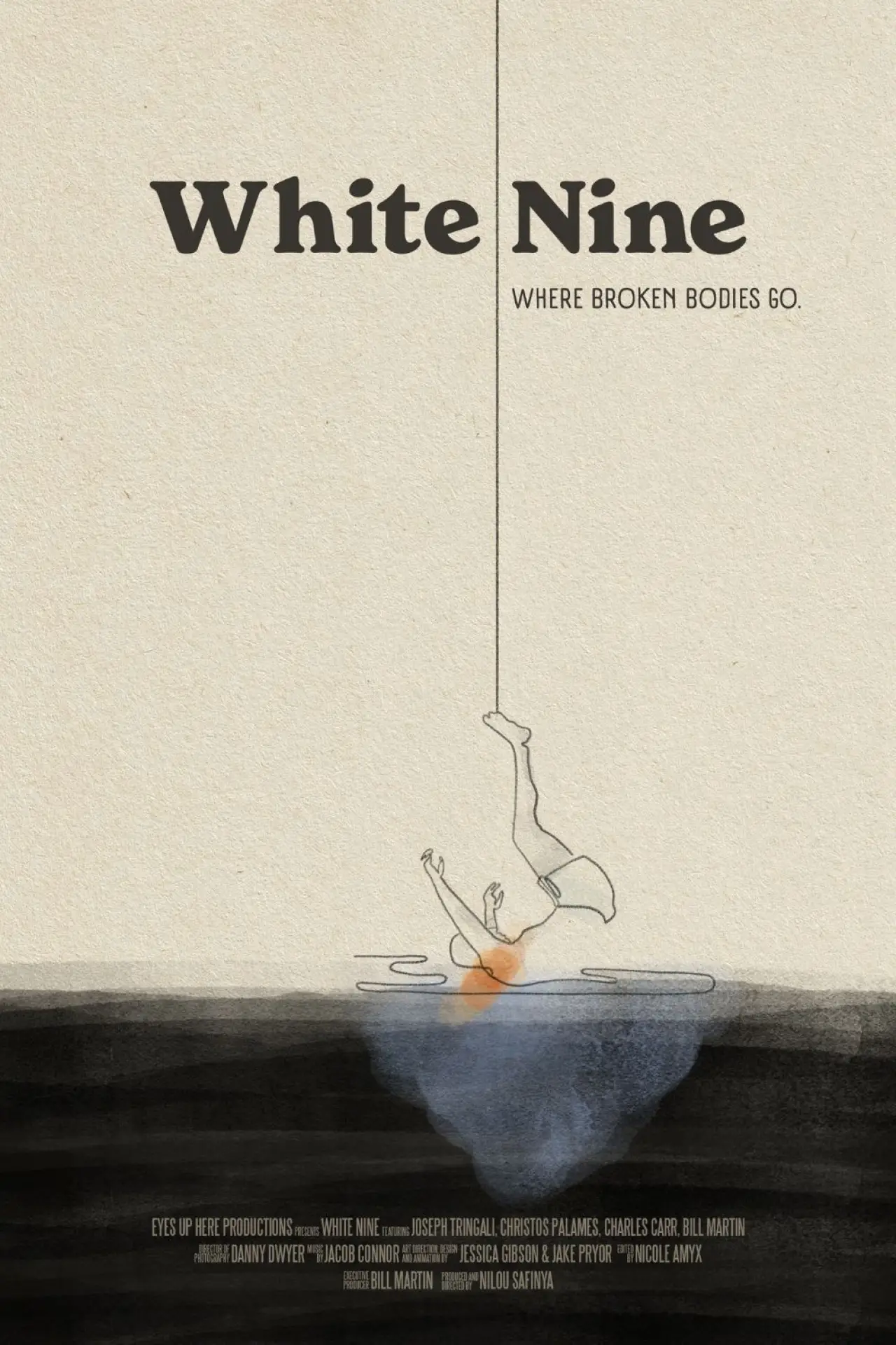Movie poster "White Nine"