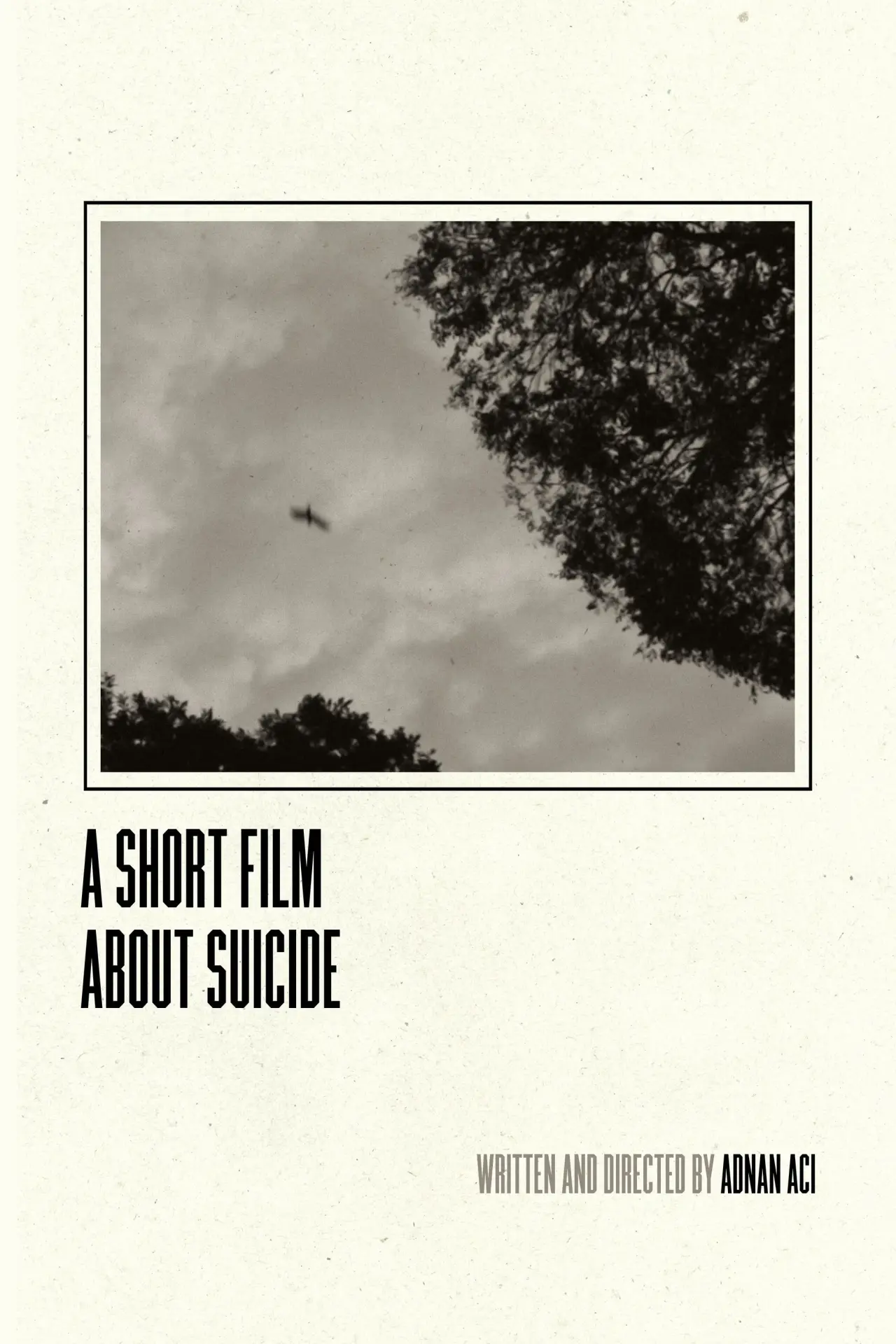 Movie poster "A Short Film About Suicide"