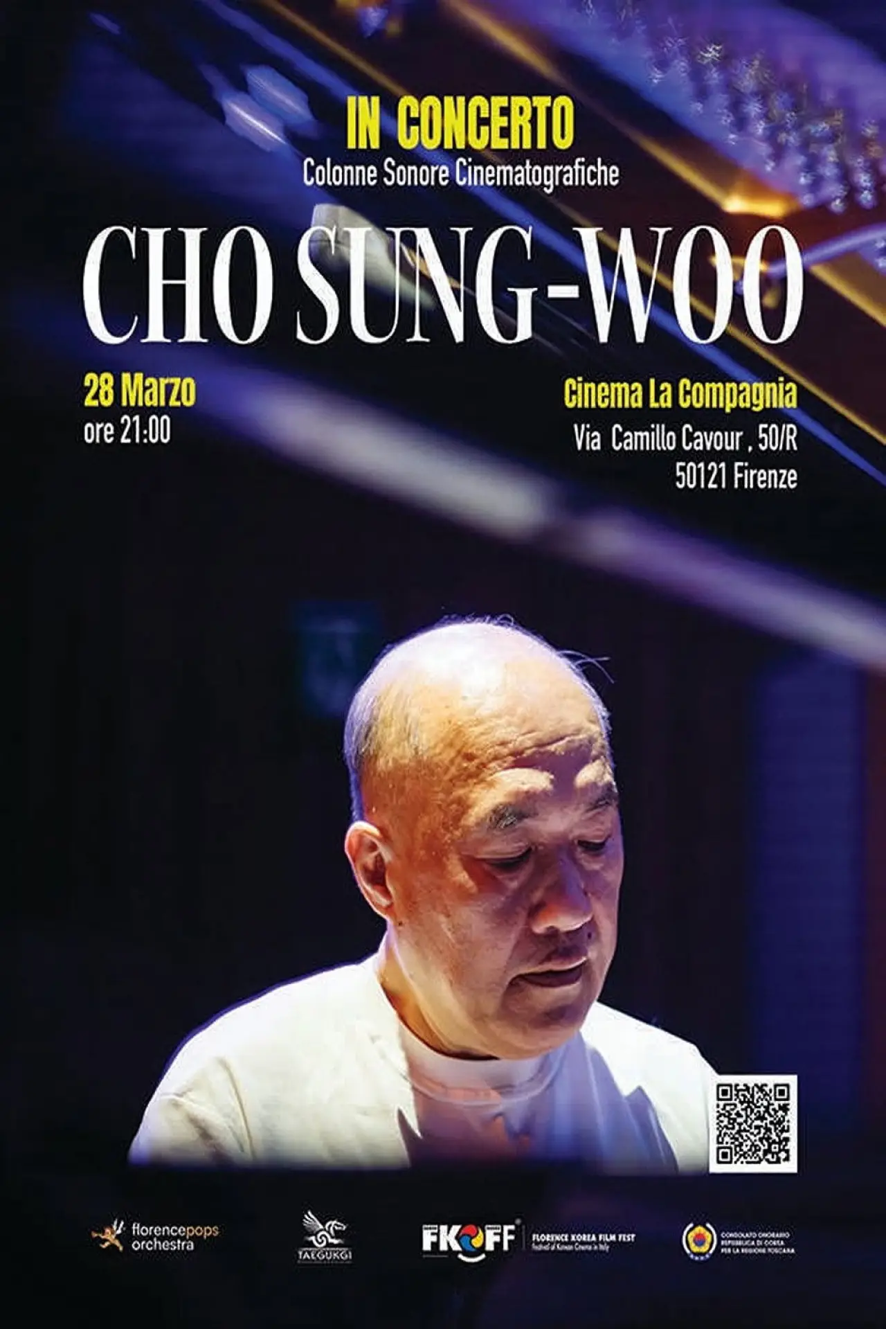 Movie poster "Cho Sung-woo in Concert"