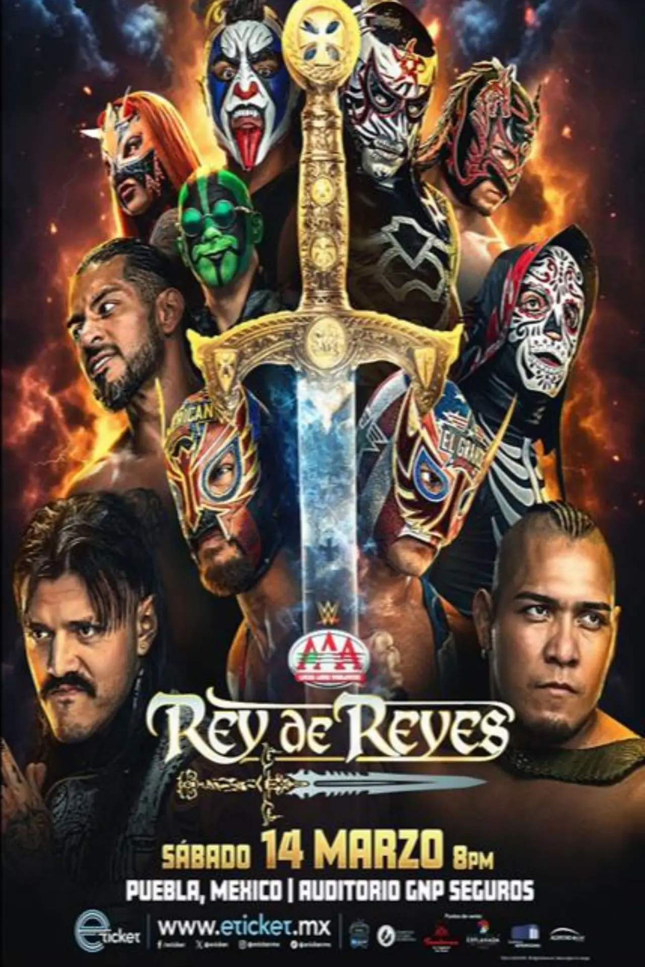 Movie poster "AAA Rey De Reyes 2026 - Week 1"