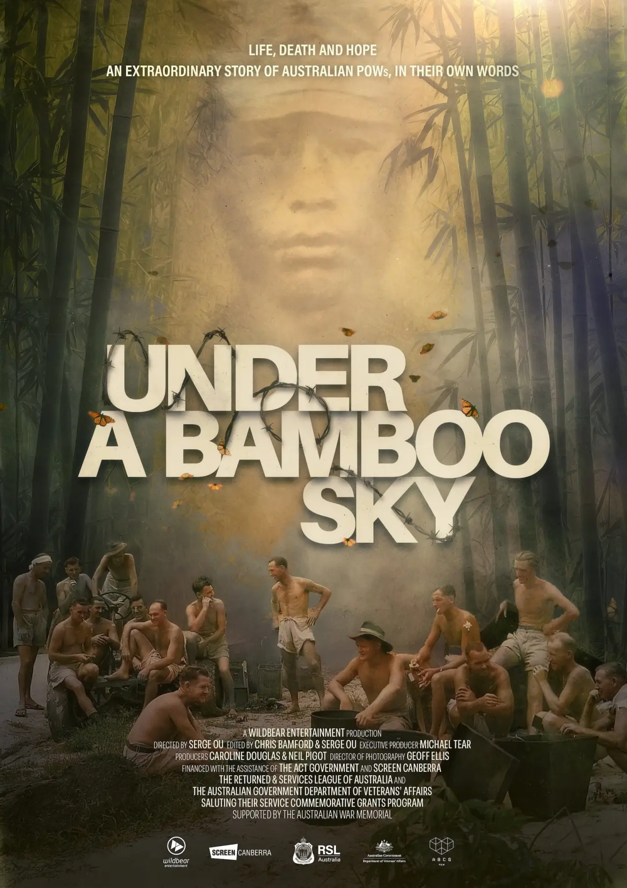 Movie poster "Under a Bamboo Sky"