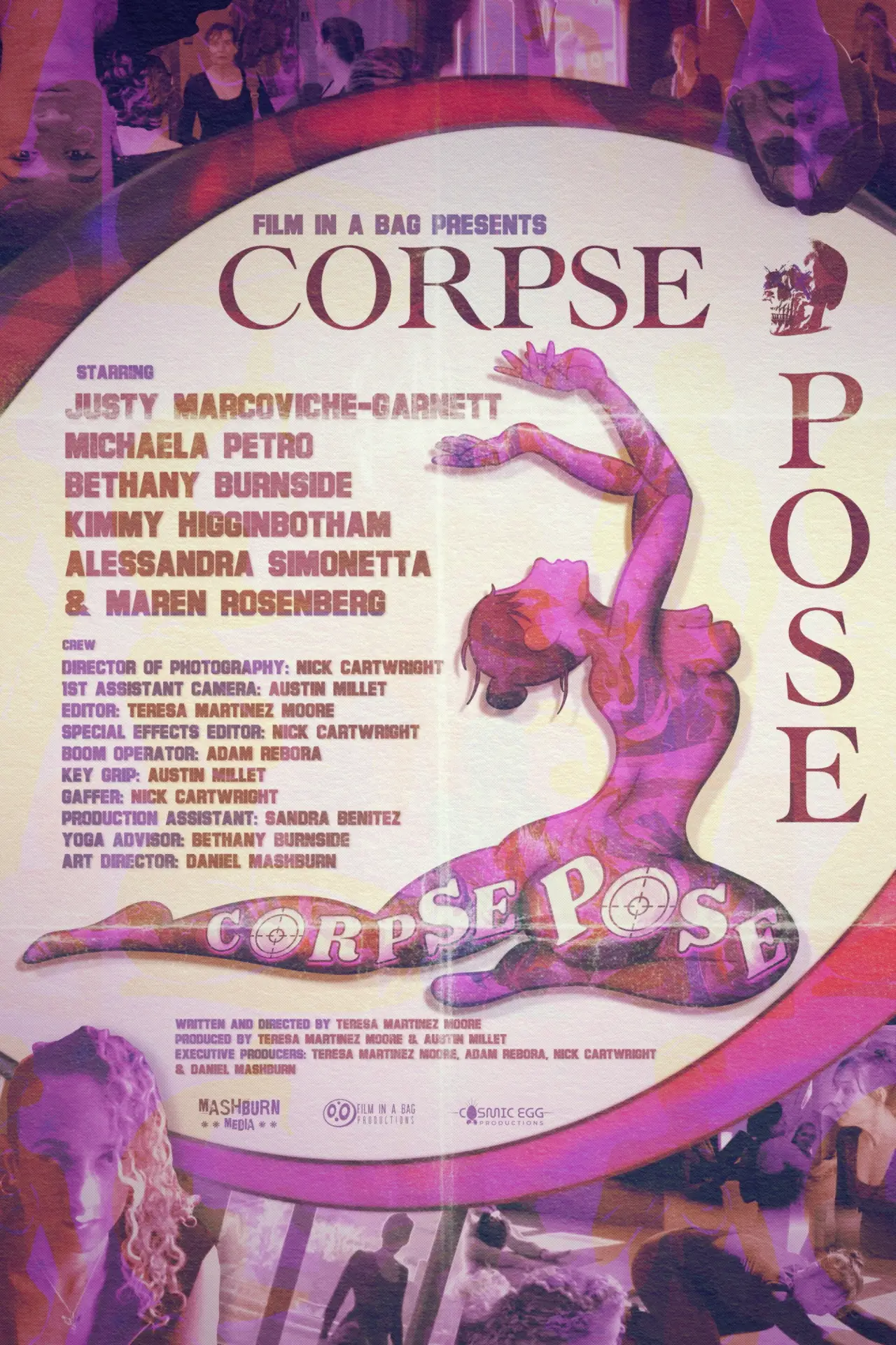 Movie poster "Corpse Pose"