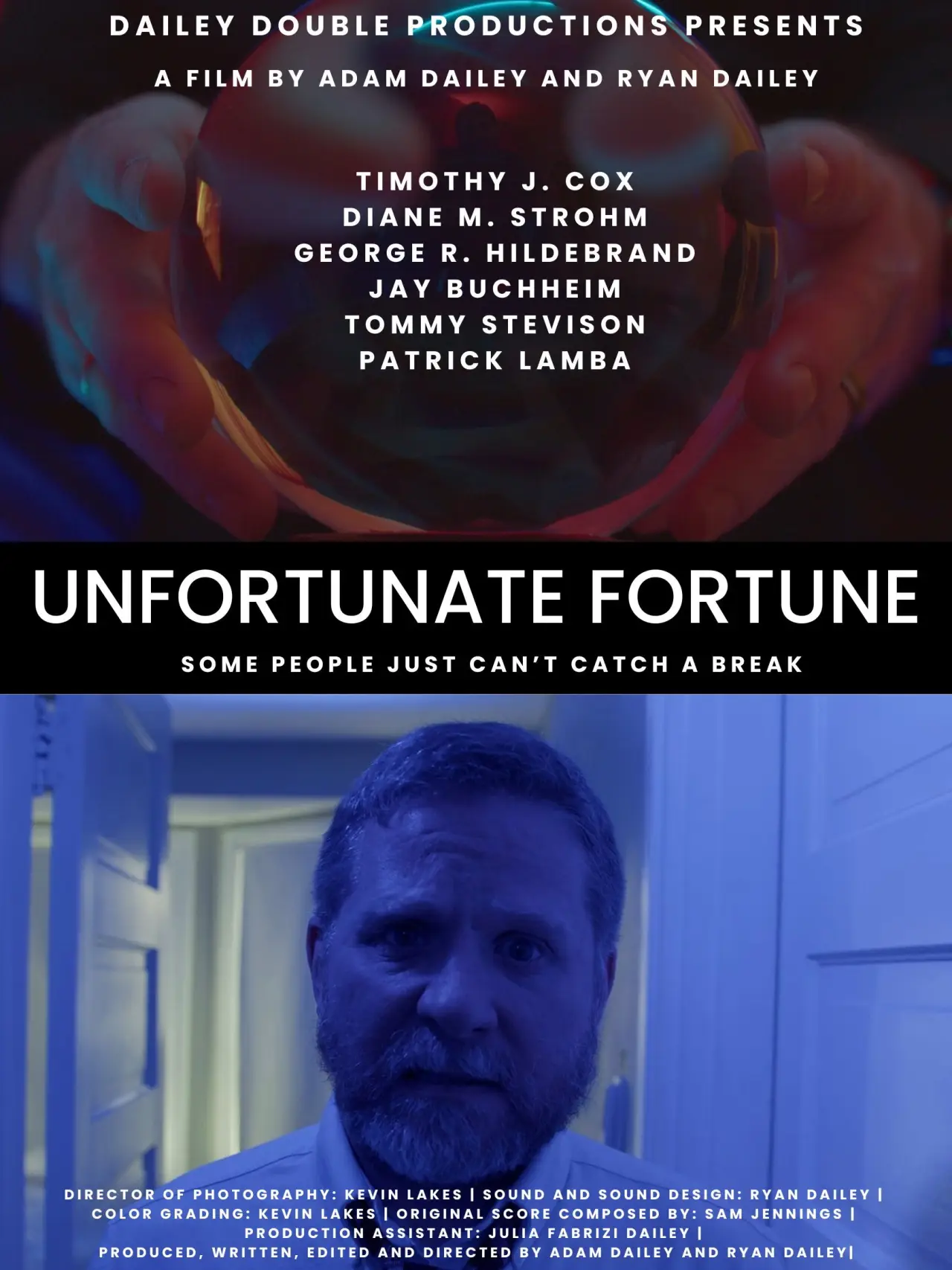 Movie poster "Unfortunate Fortune"