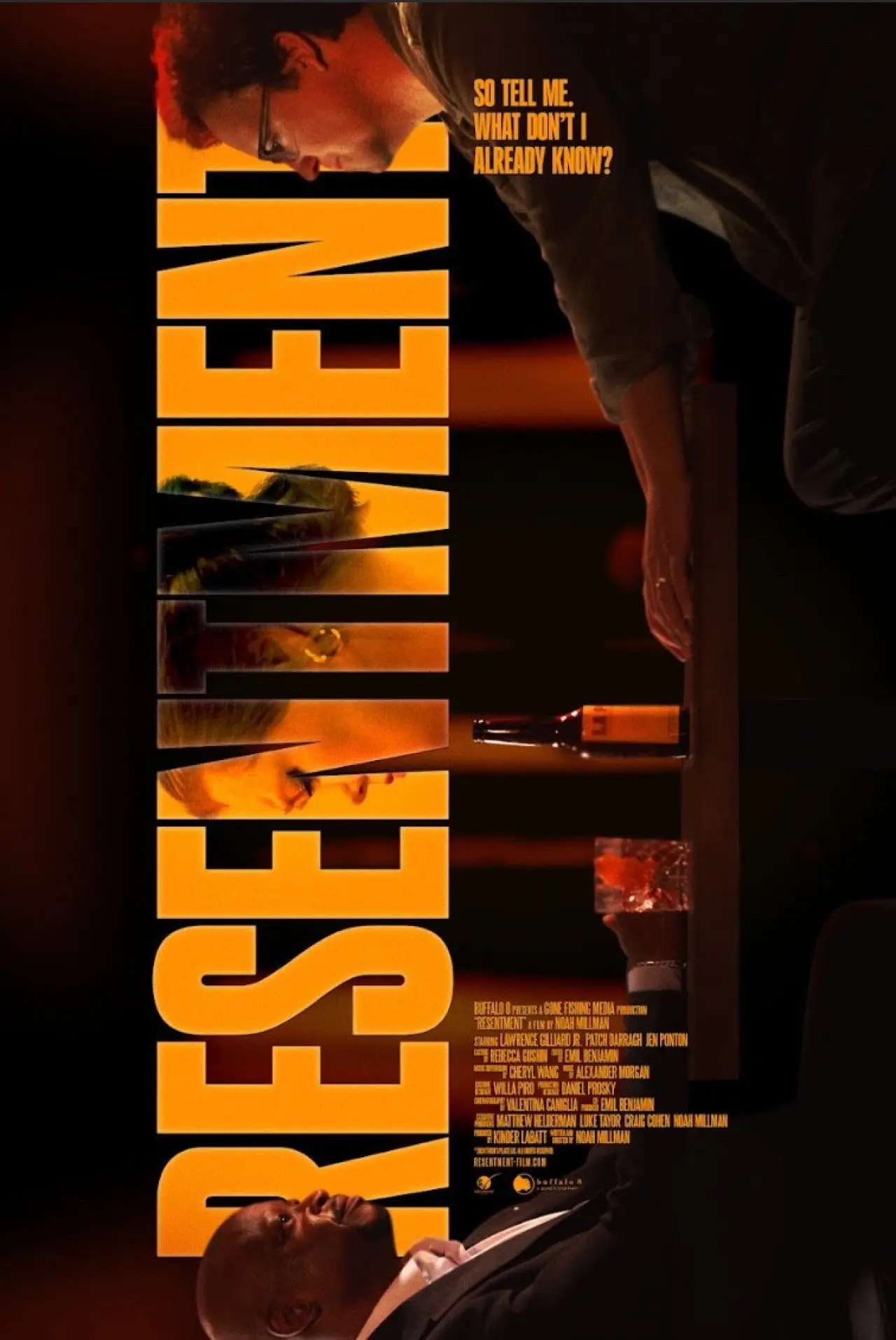 Movie poster "Resentment"