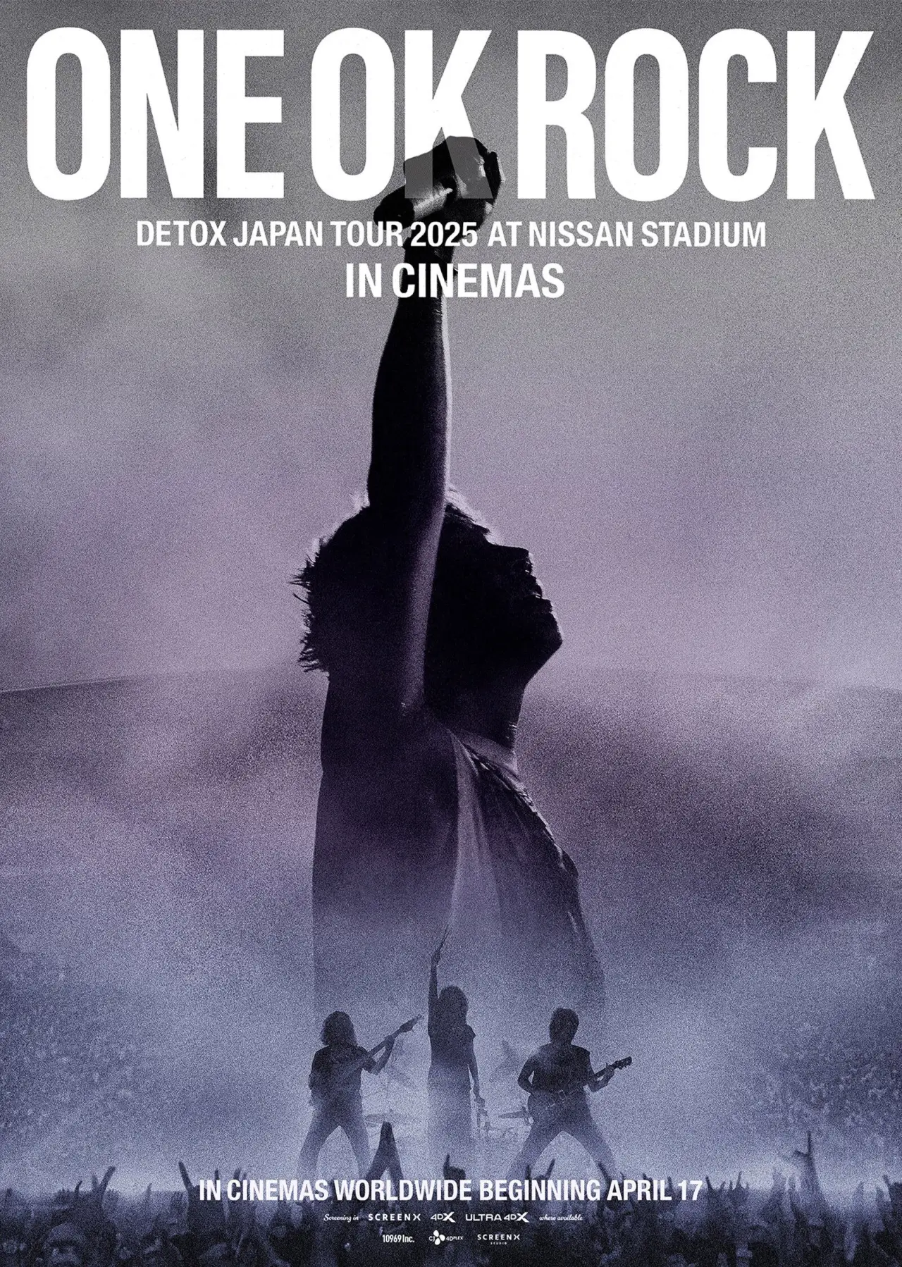 Movie poster "ONE OK ROCK TOUR [DETOX] IN CINEMAS"