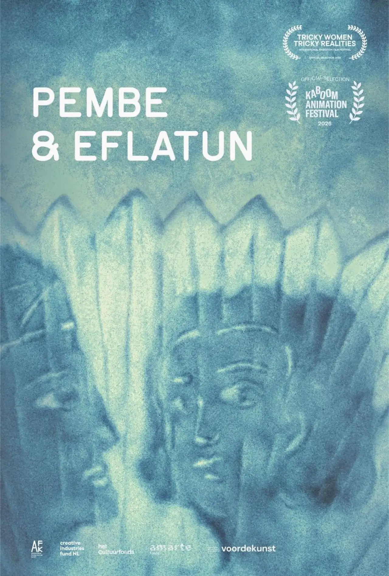 Movie poster "Pembe & Eflatun"