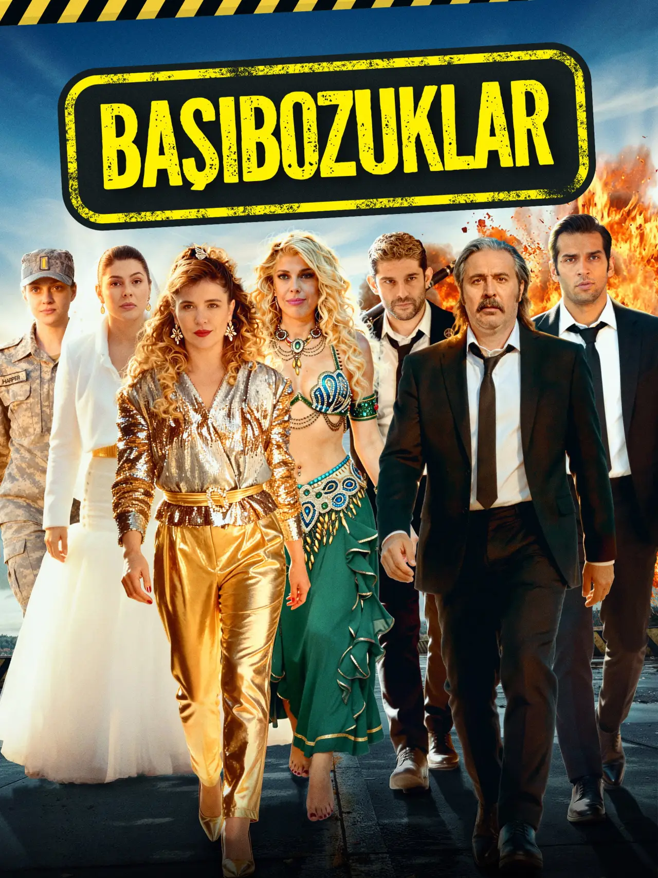 Movie poster "Başıbozuklar"
