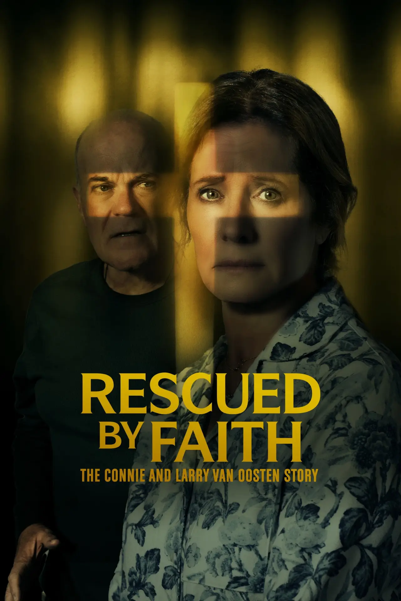 Movie poster "Rescued by Faith: The Connie and Larry Van Oosten Story"