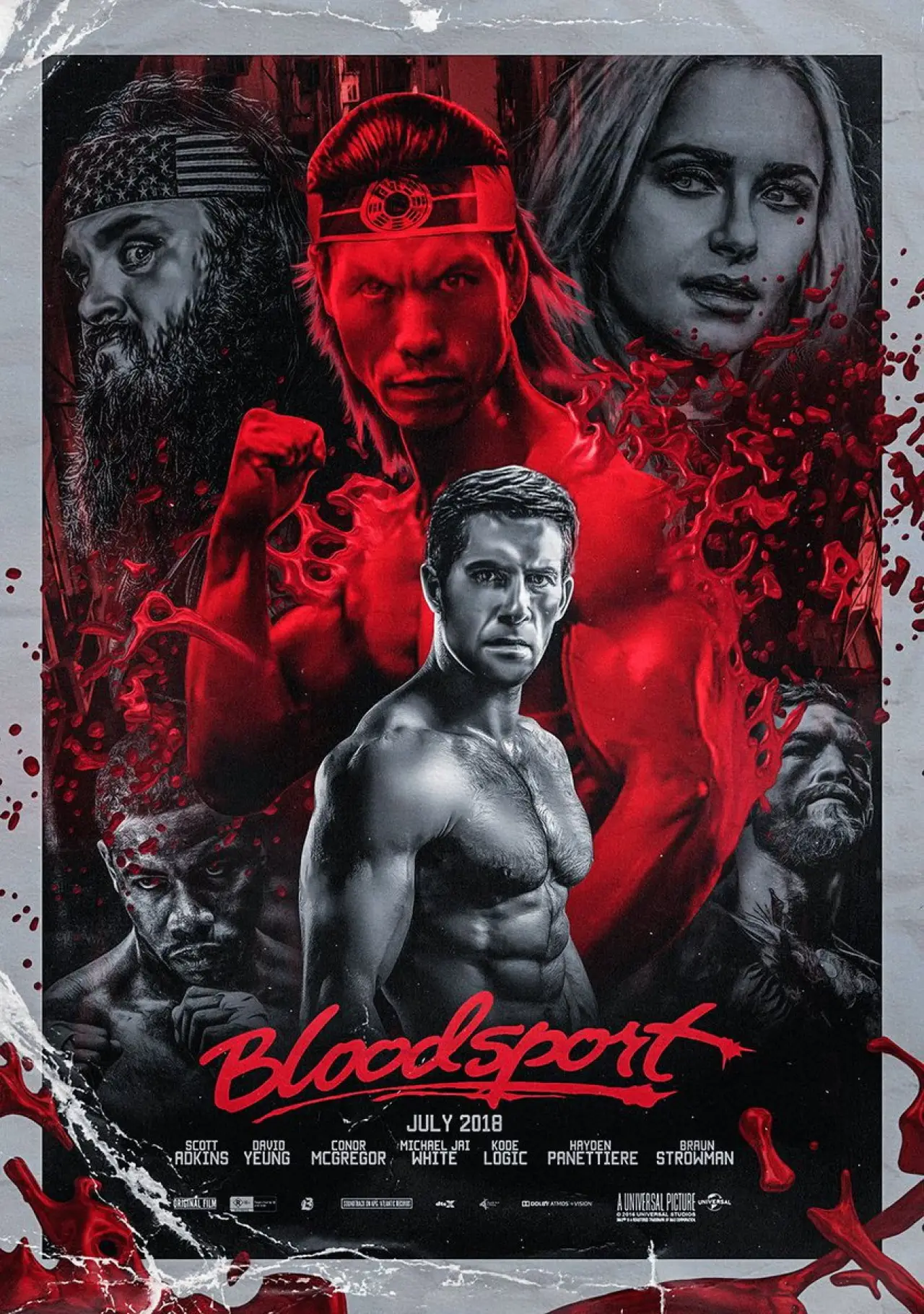 Movie poster "Bloodsport"