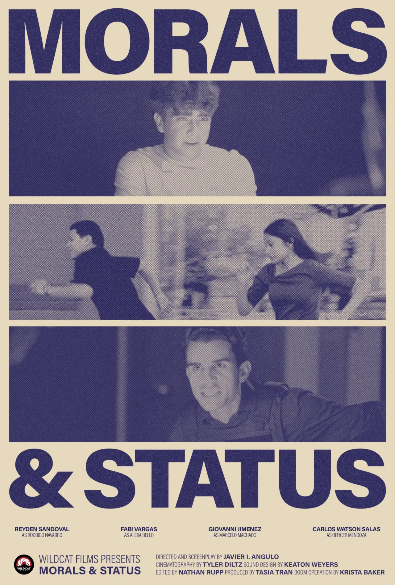 Movie poster "Morals & Status"